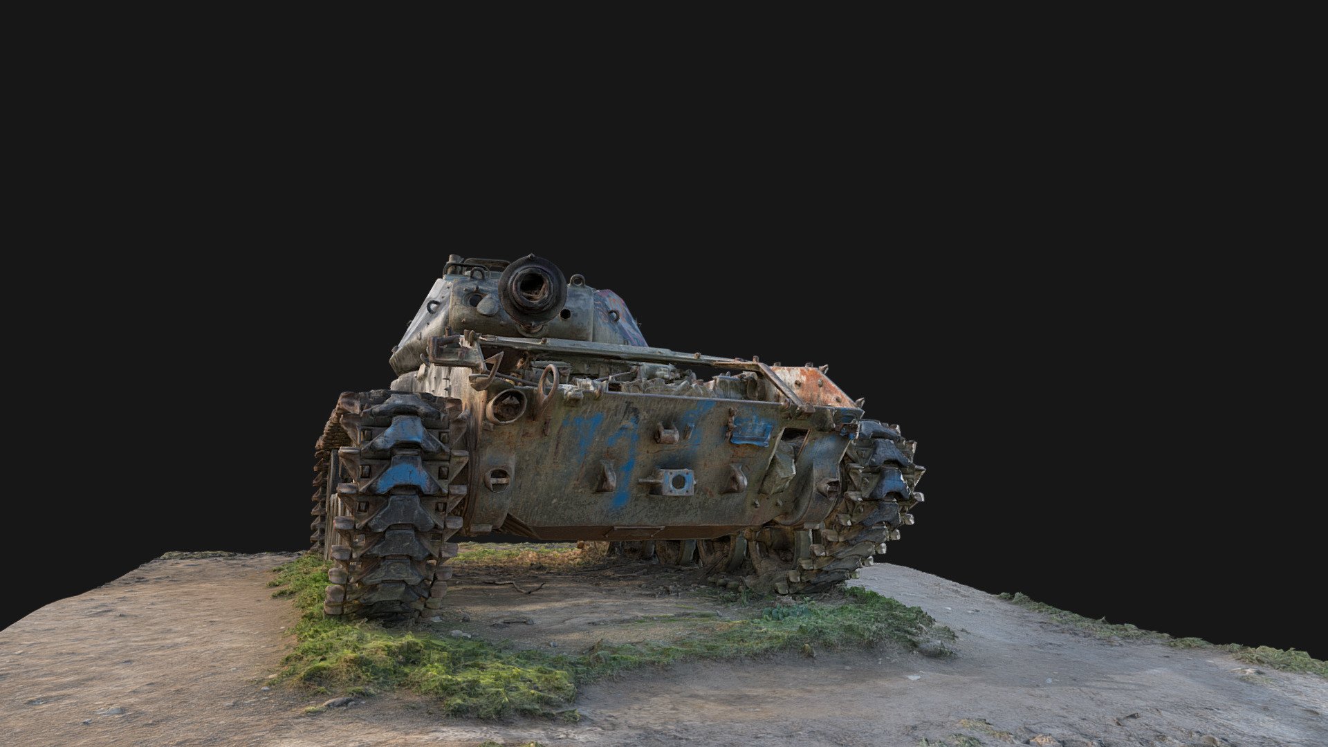 M41 Walker Bulldog Photogrammetry RAW 3d model