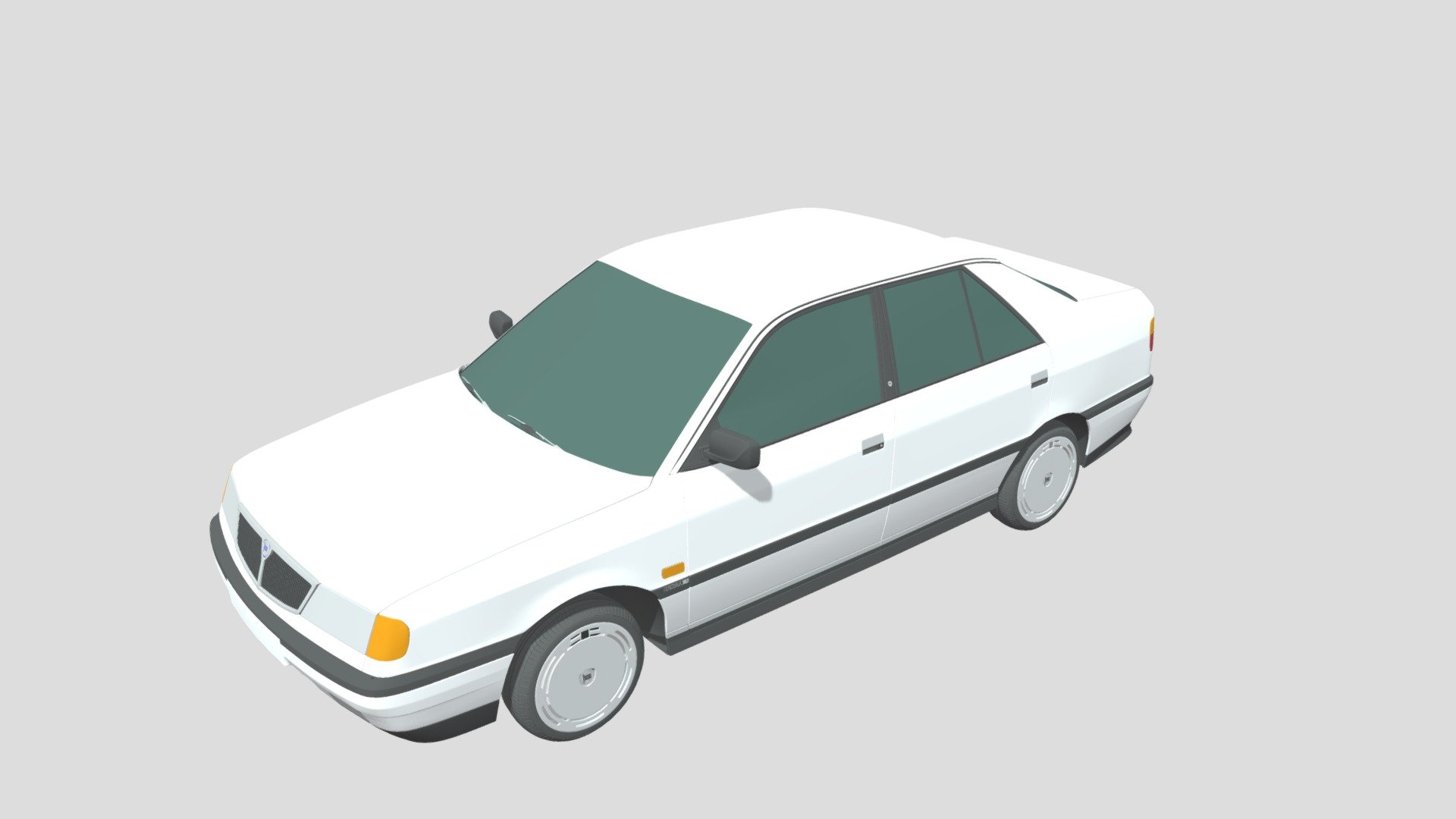 Lancia Dedra (835) (1989) 3d model