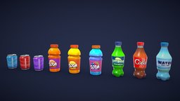 Stylized Soft Drinks / Soda