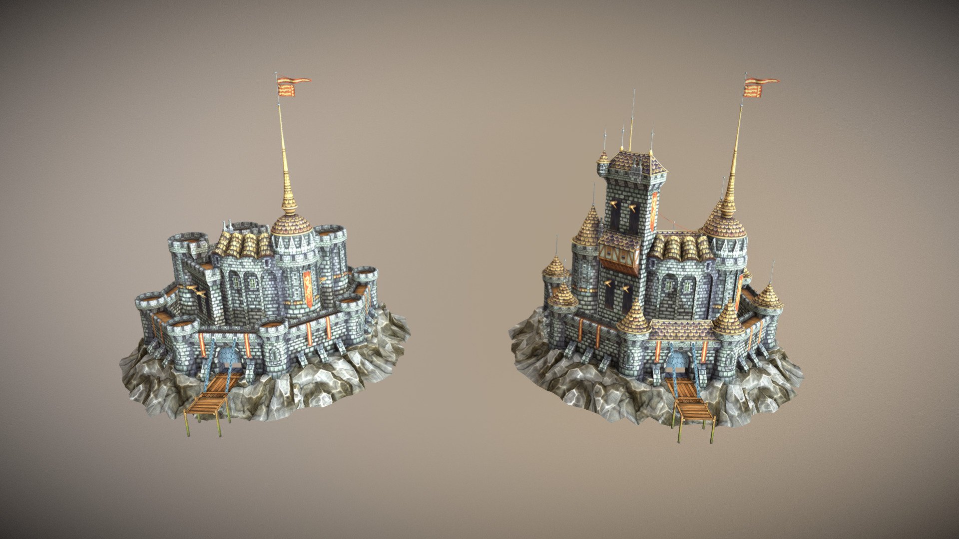 castle 3d model