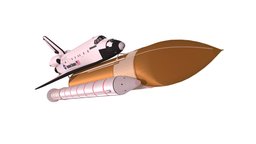 3d Model Space Shuttle Atlantis 3