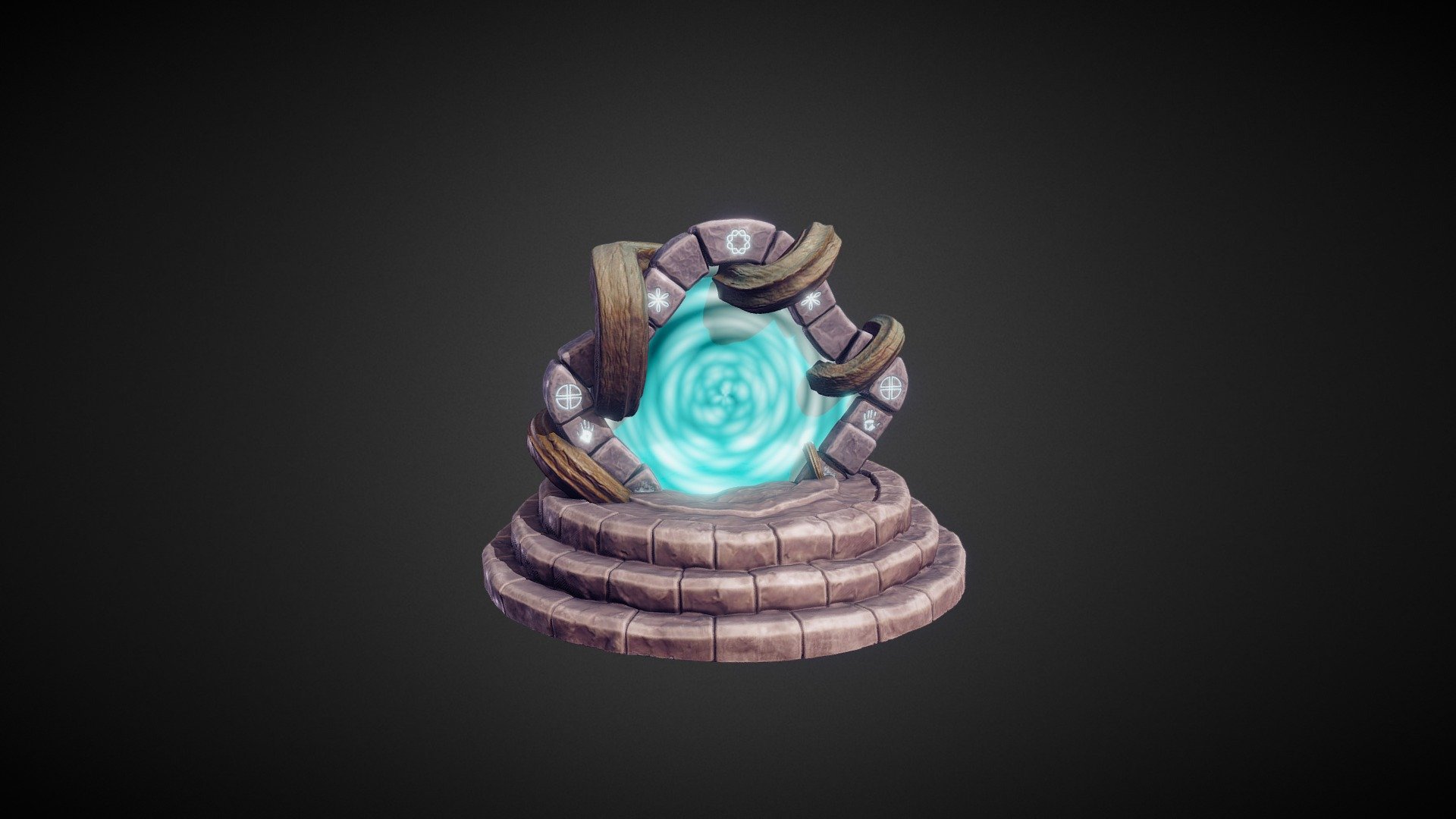 Magic Gate 3d model