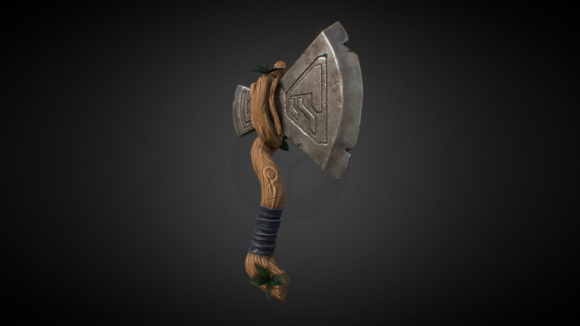 Stylized Axe 3d model