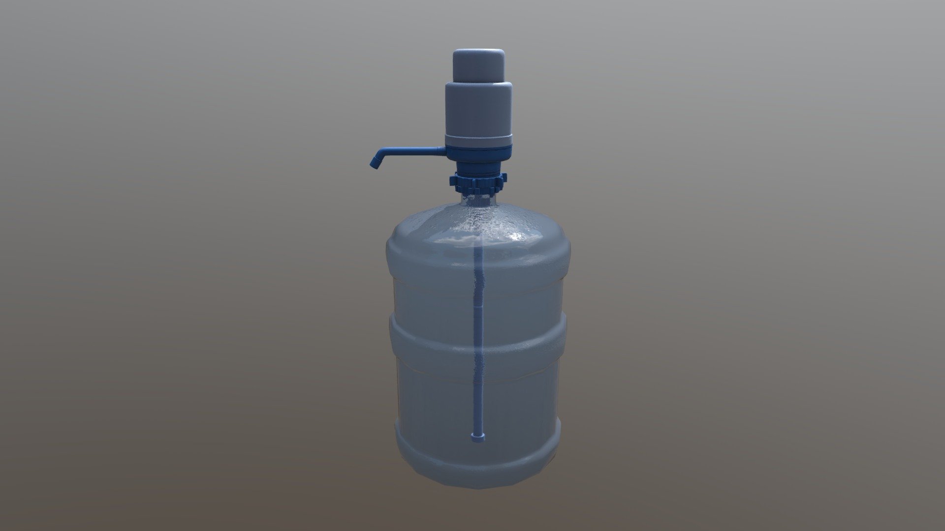 water bottle 3d model