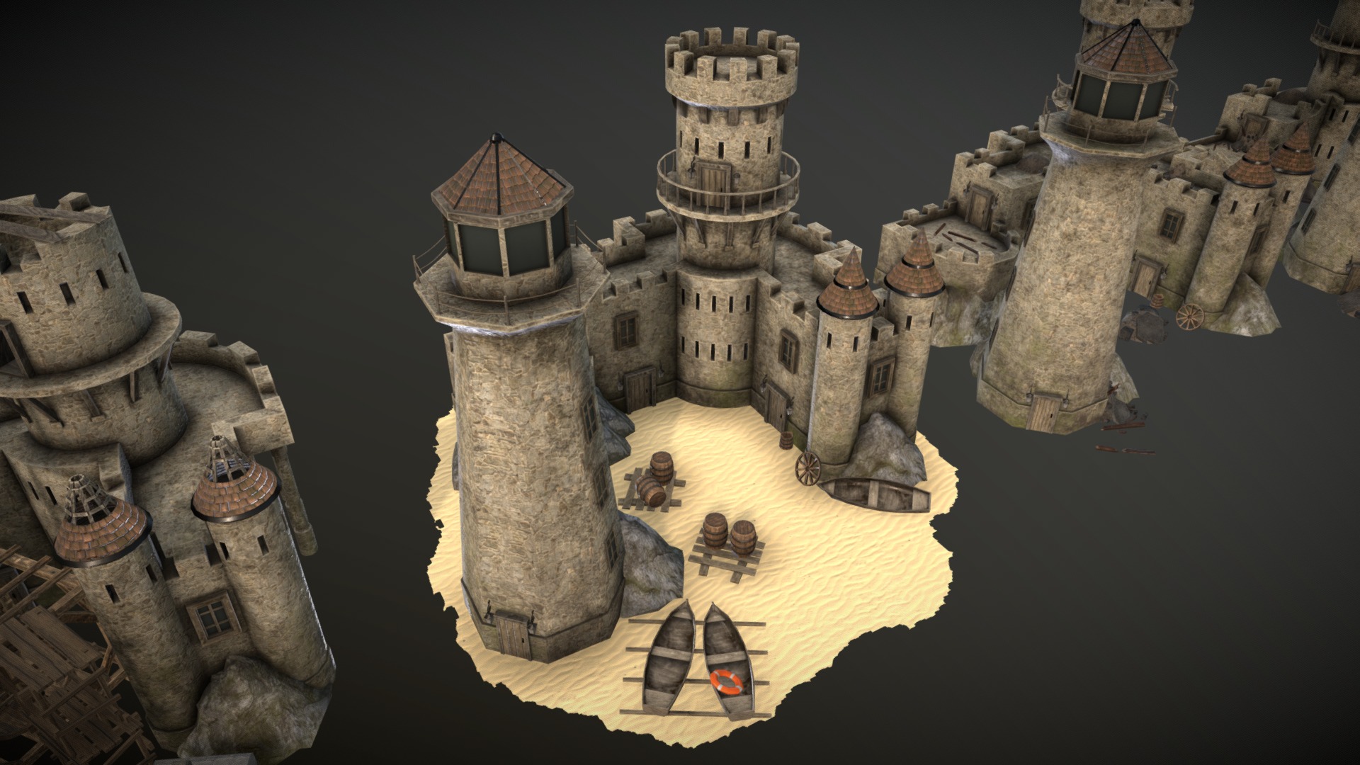 Port 3d model