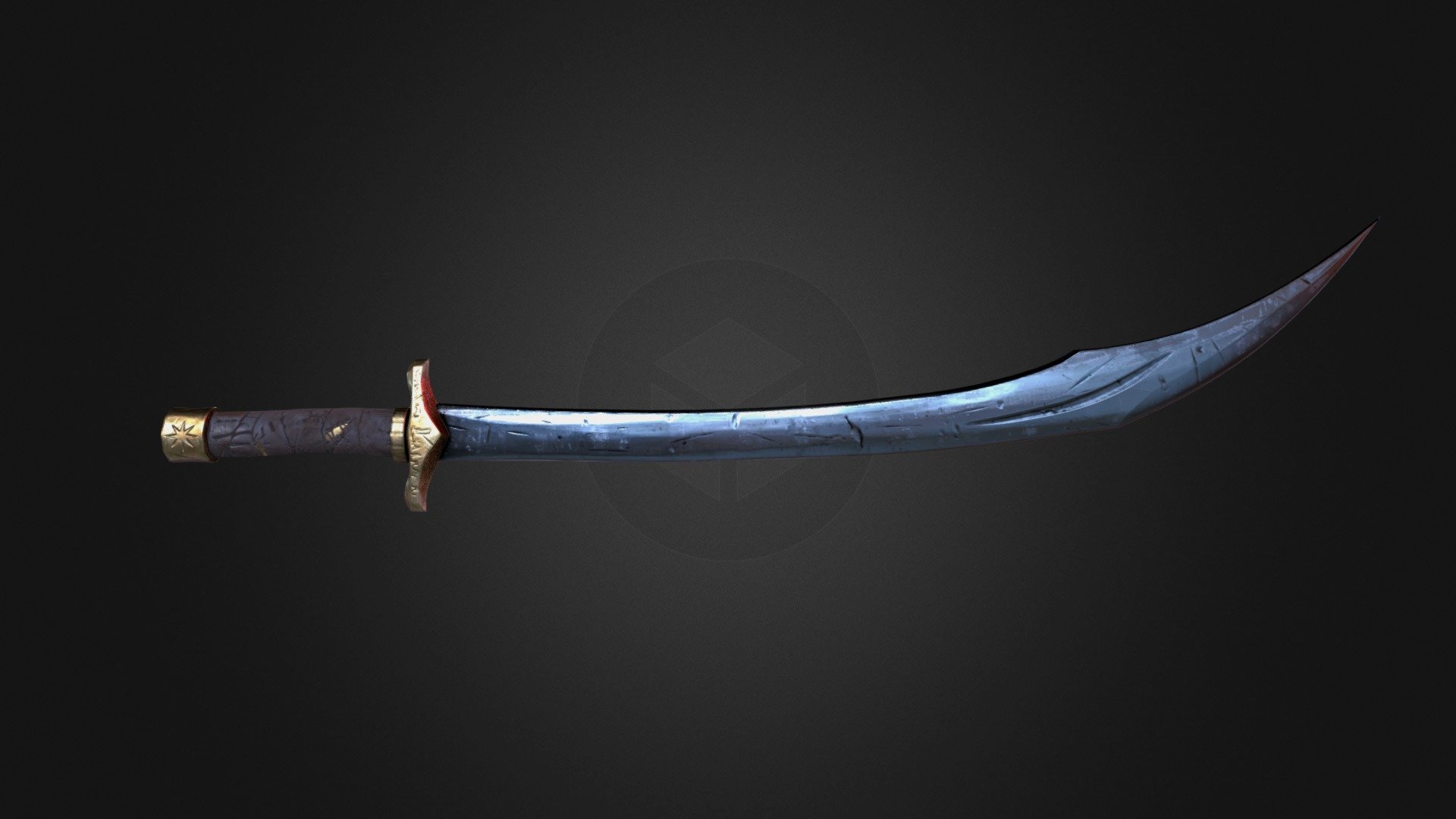 Arabic Saber 3d model