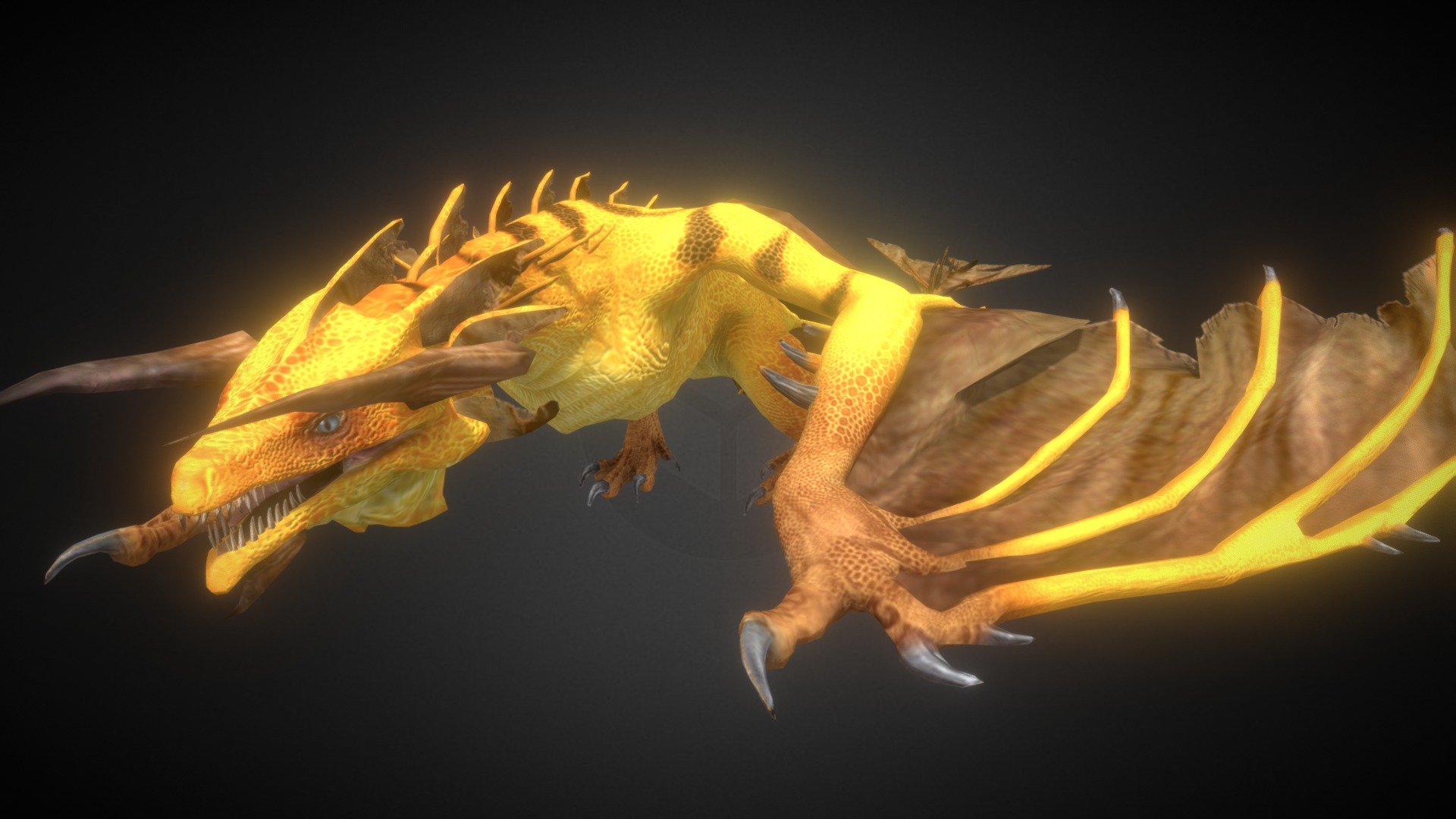 Gran Wyvern Rayo 3d model