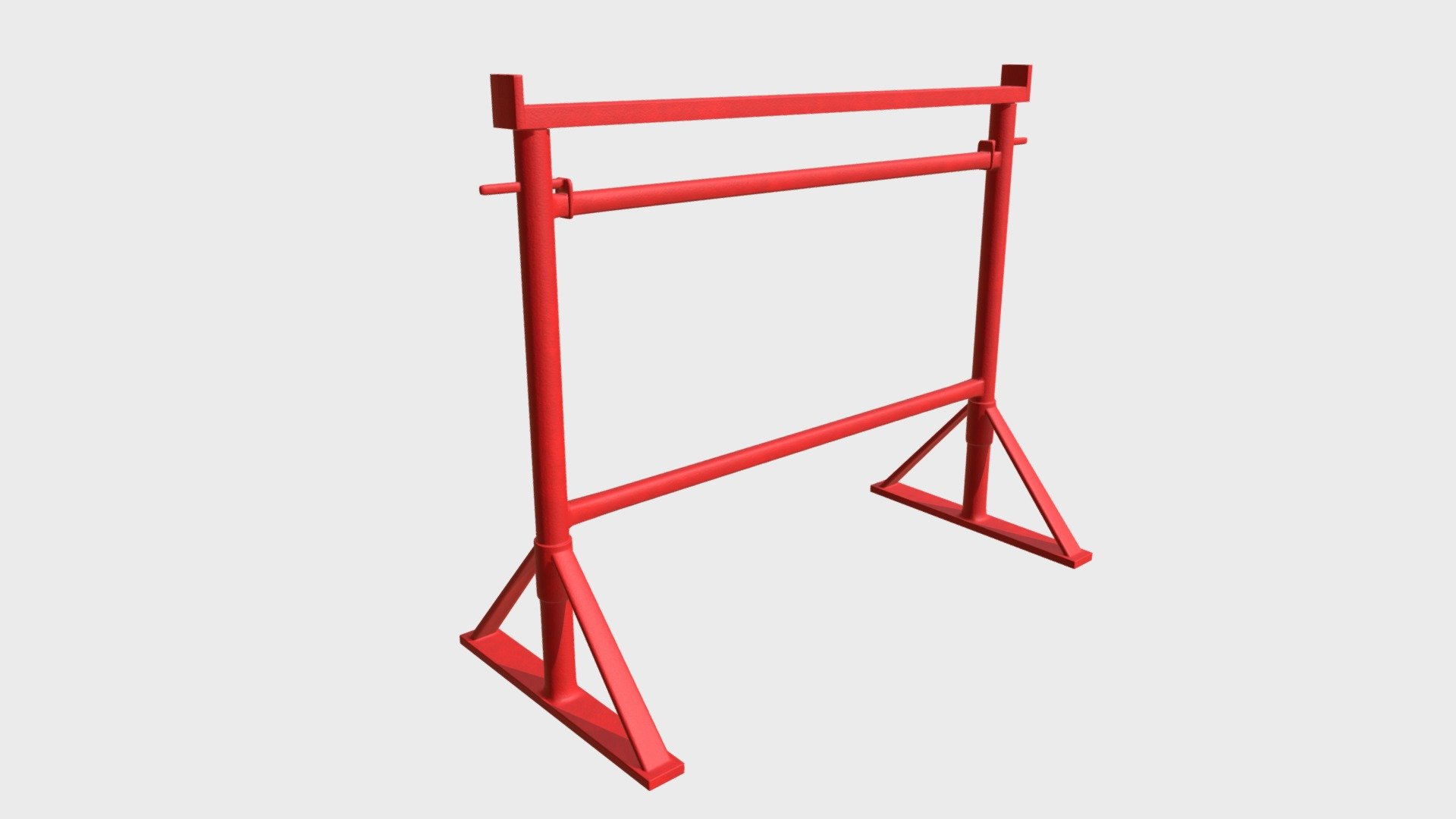 Builders trestle bandstand 3d model