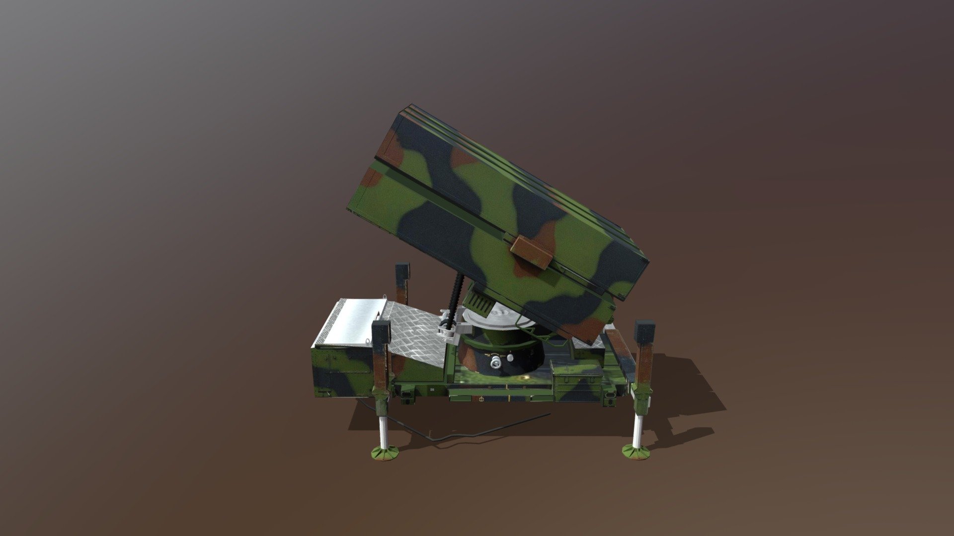 Nasams Air Defences Model 3d model