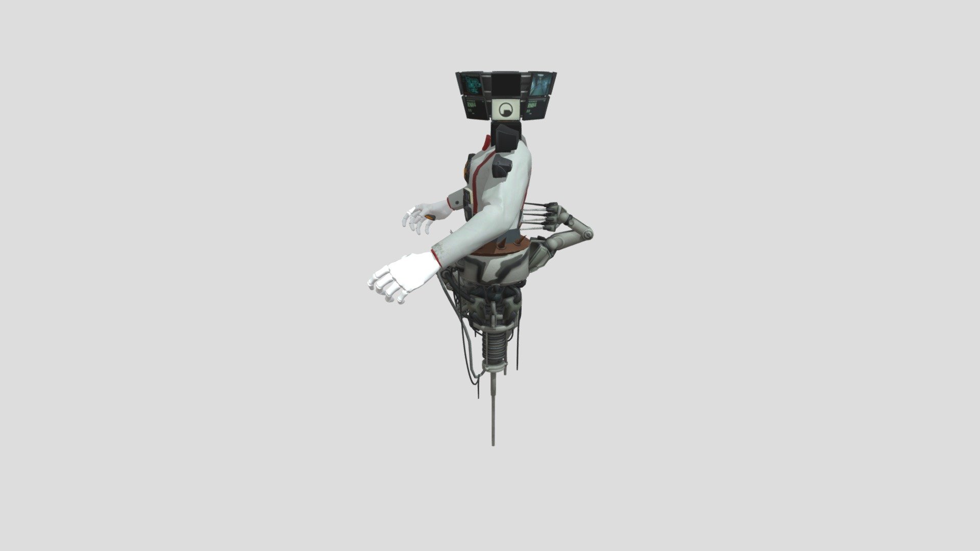 Titan Tv Man Fanmade 2.0 3d model