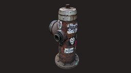 Day 262: Graffiti Hydrant