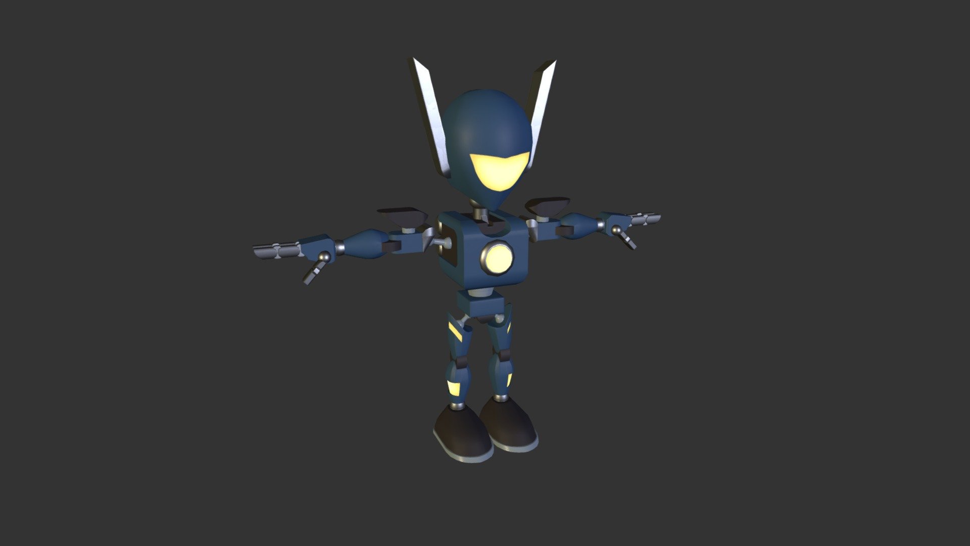 Robot Pack Scout 3d model