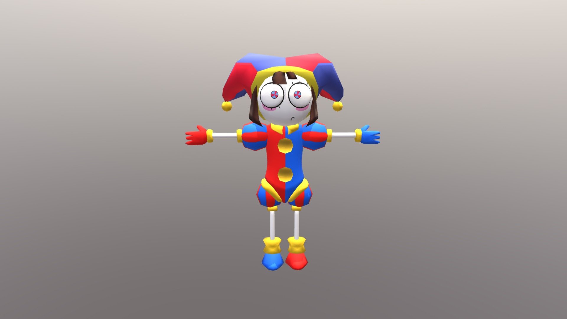 Pomni [THE AMAZING DIGITAL CIRCUS] 3d model