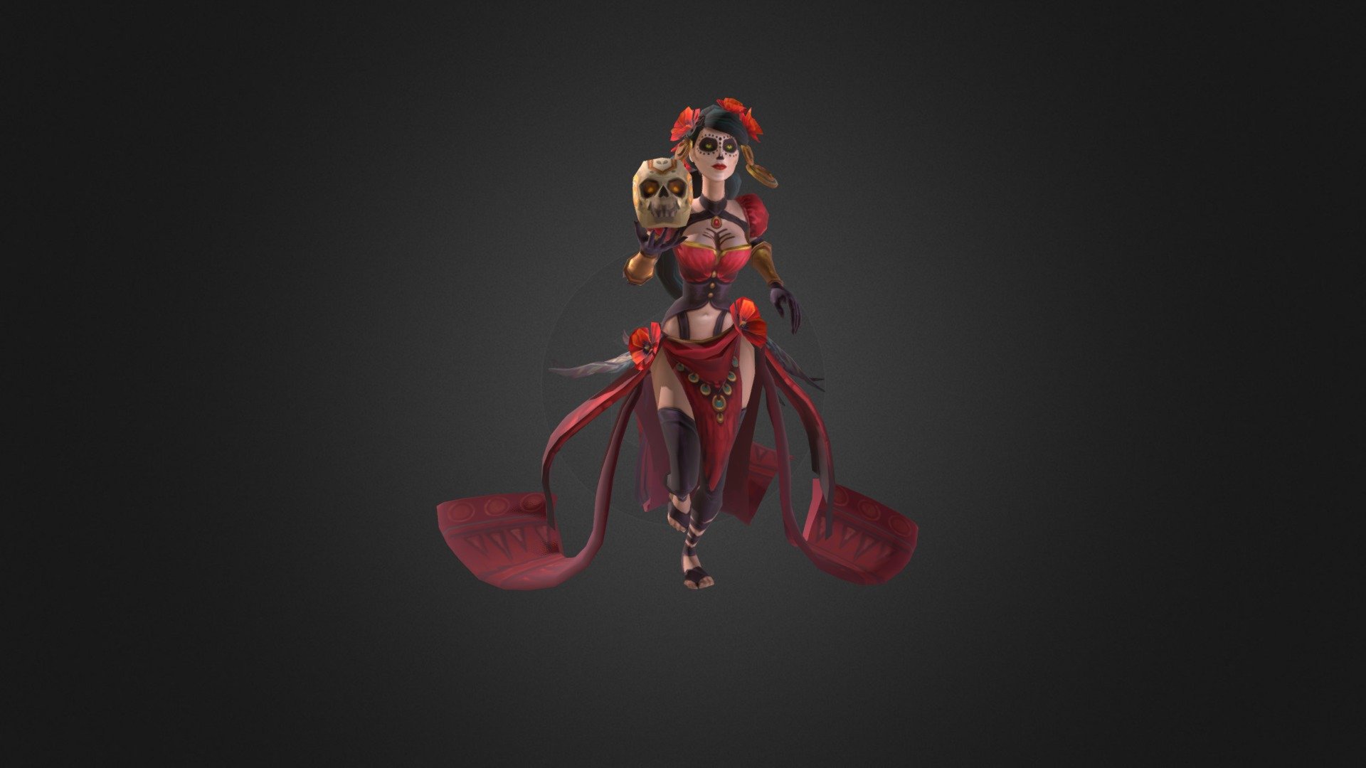 Witch Muerte 3d model