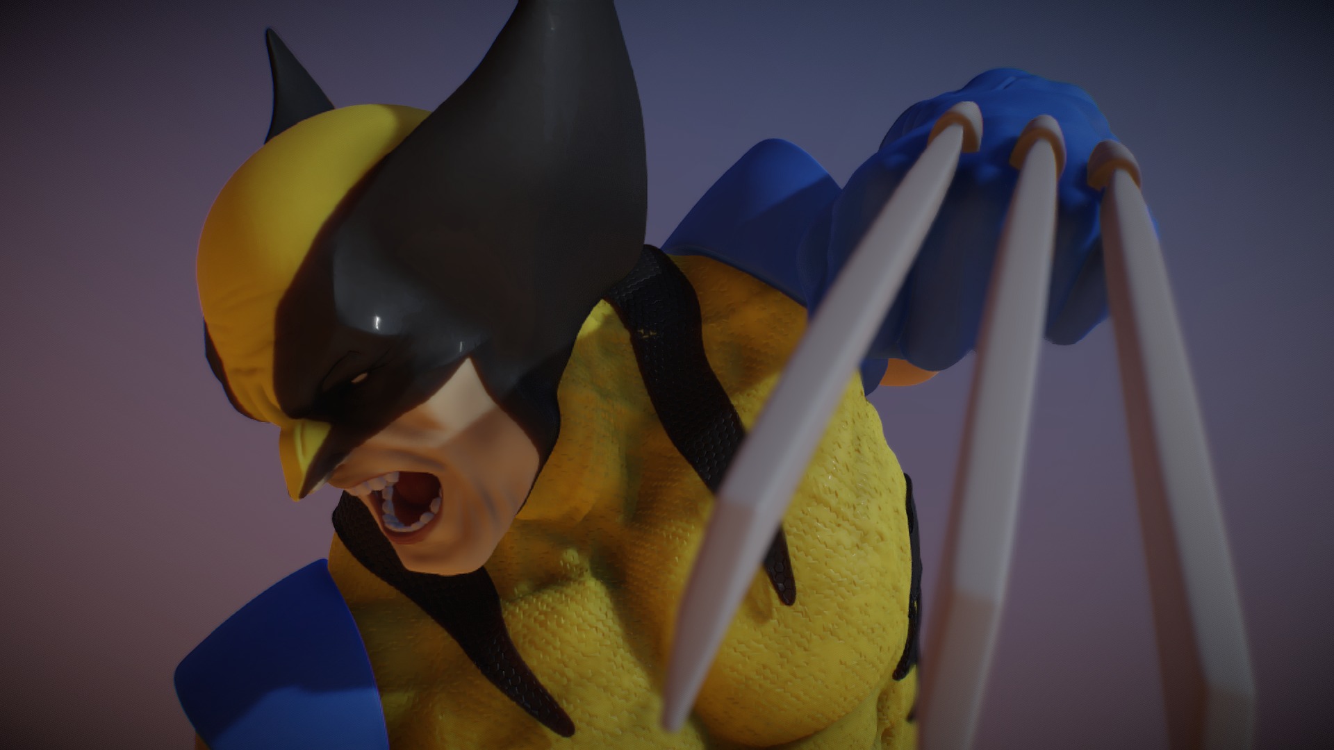 Wolverine 3d model