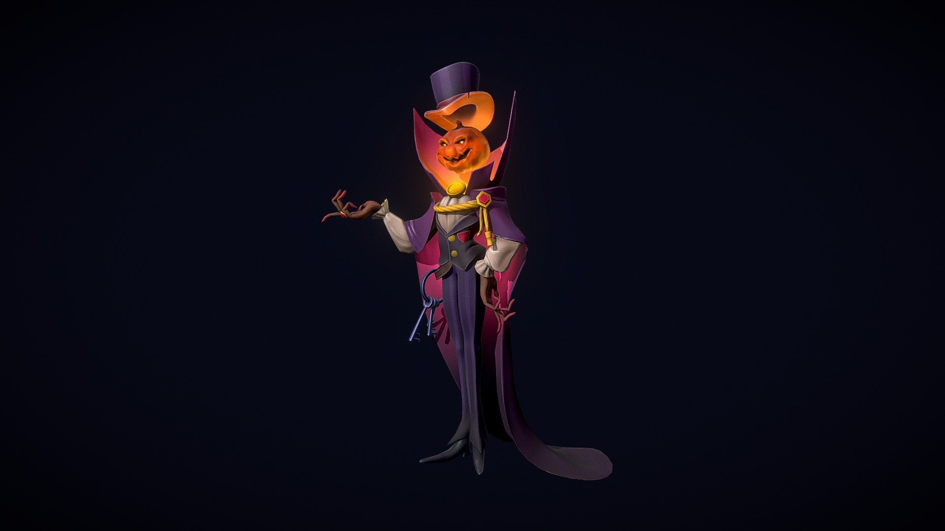 Lord Pumpkin 3d model