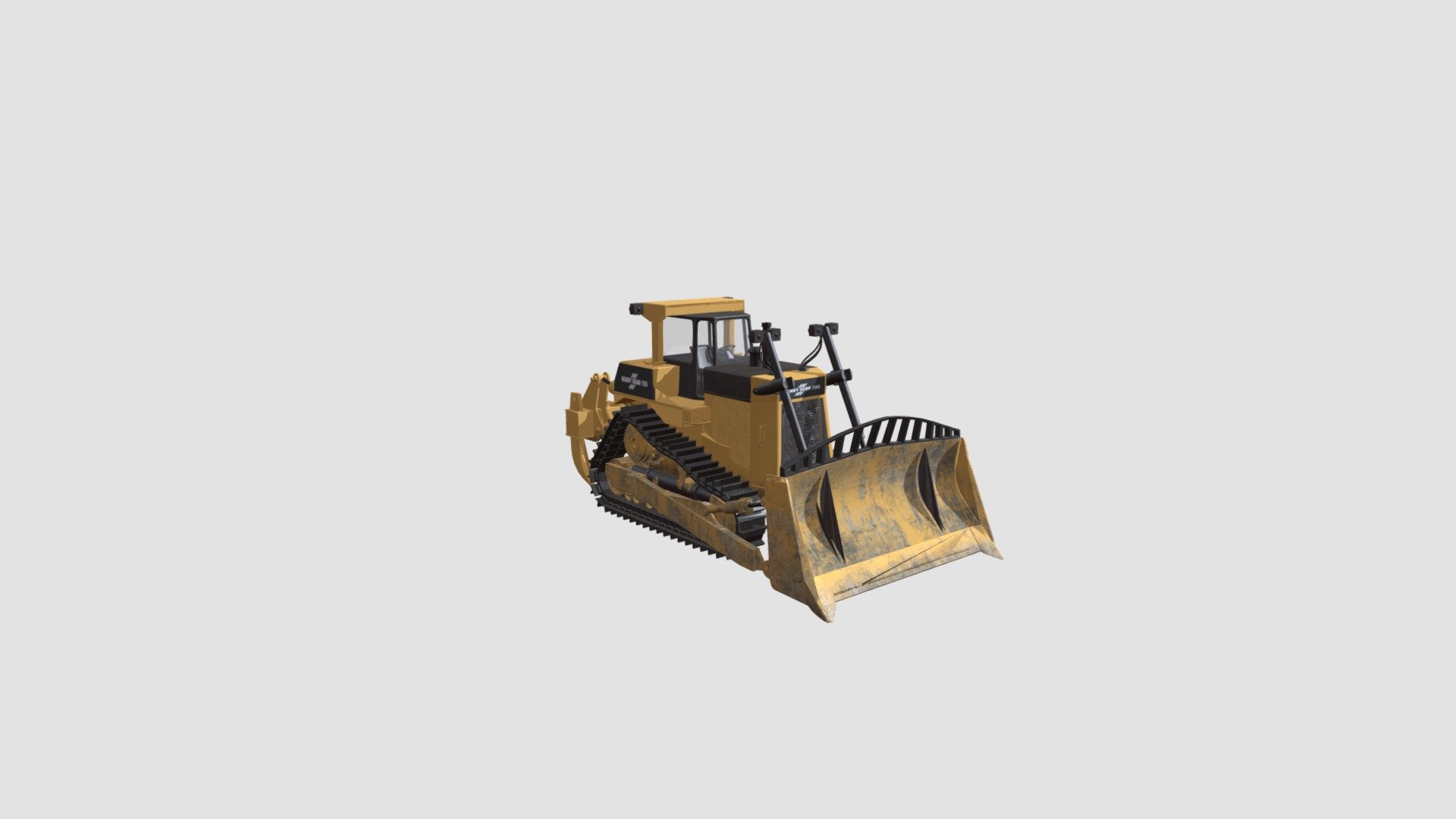 bulldozer 3d model