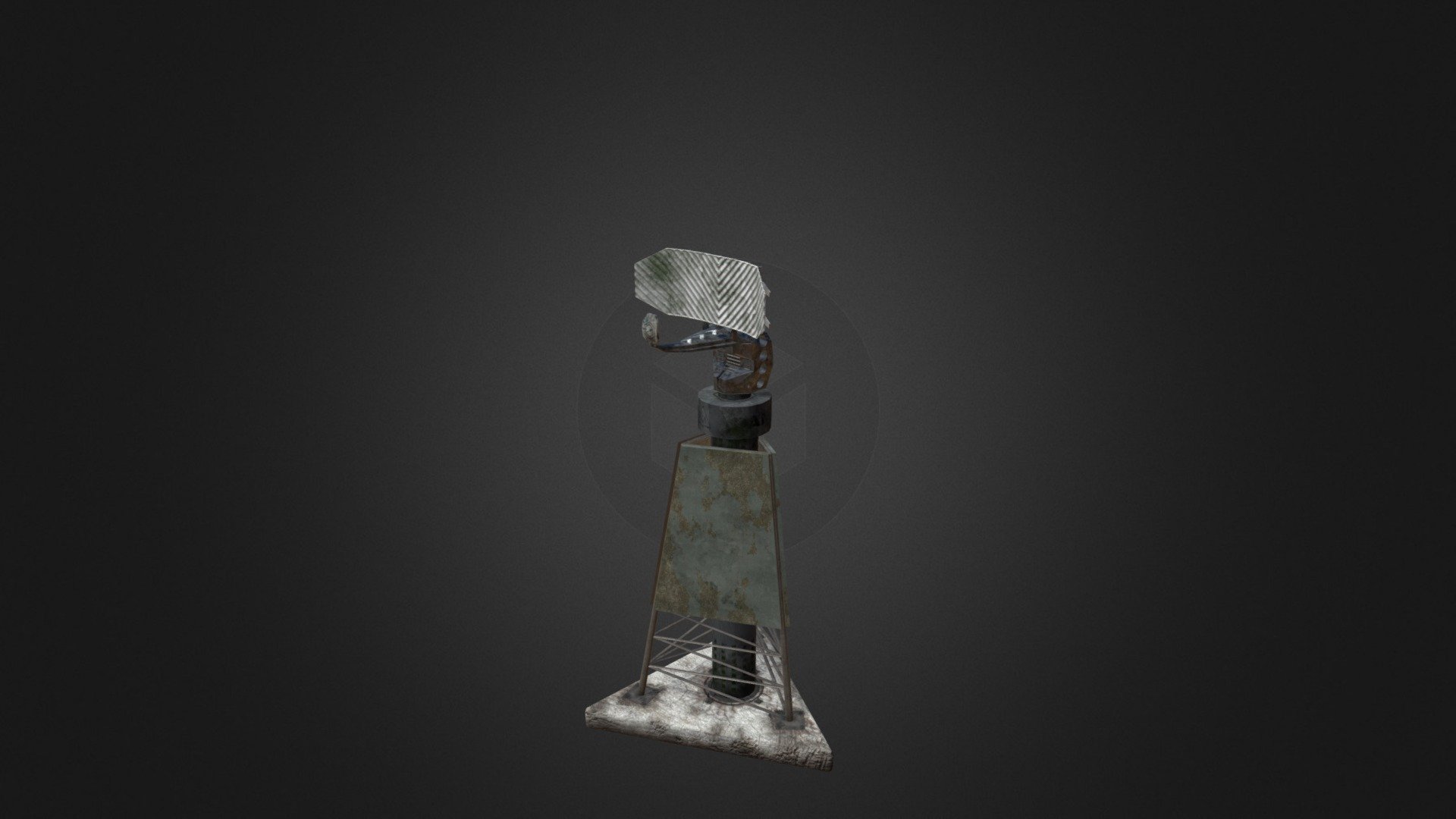 Radar 3d model