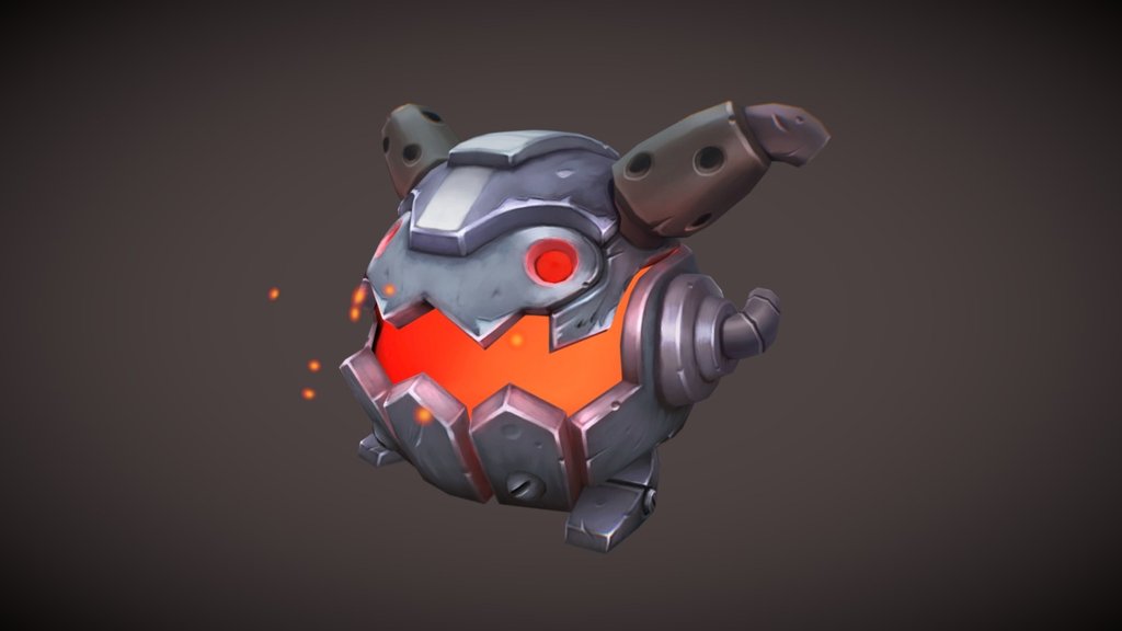 Metal Poro 3d model