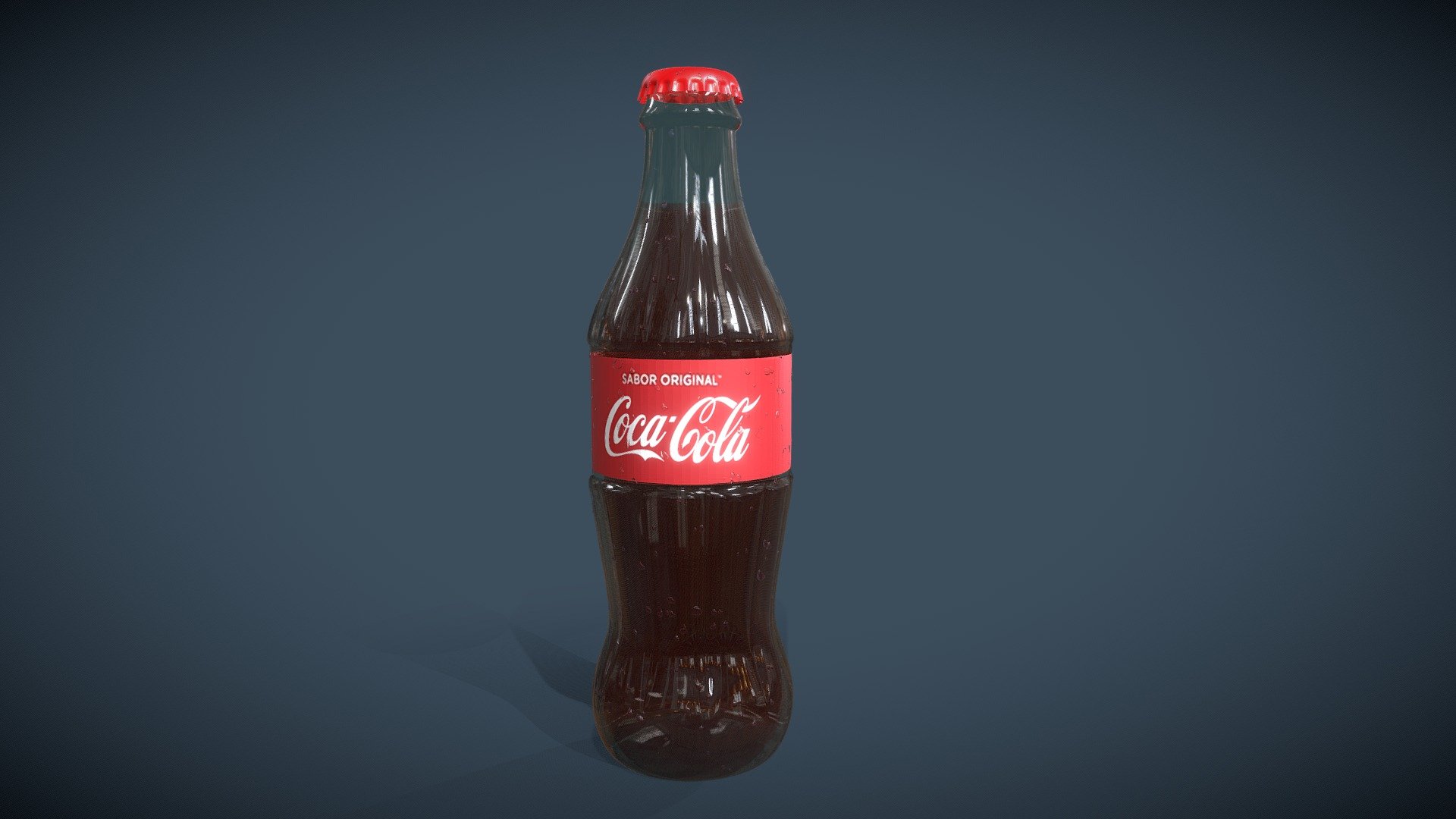 Coca Cola Bottle 3d model