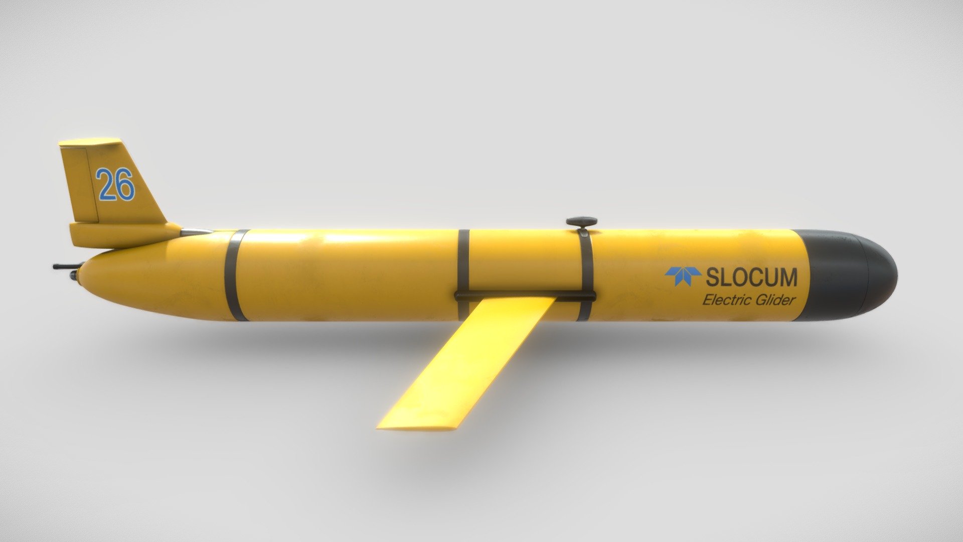 Slocum Glider 3d model