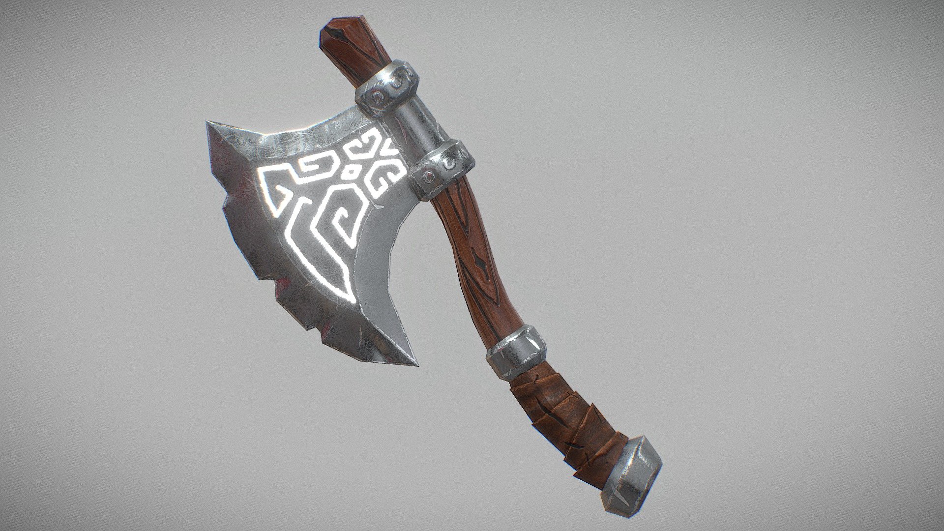 Stylized Axe / Game Ready 3d model