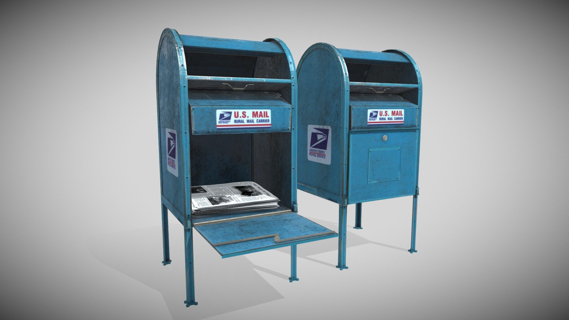 Mail Box 3d model