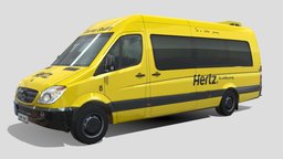 Mercedes Sprinter Hertz livery