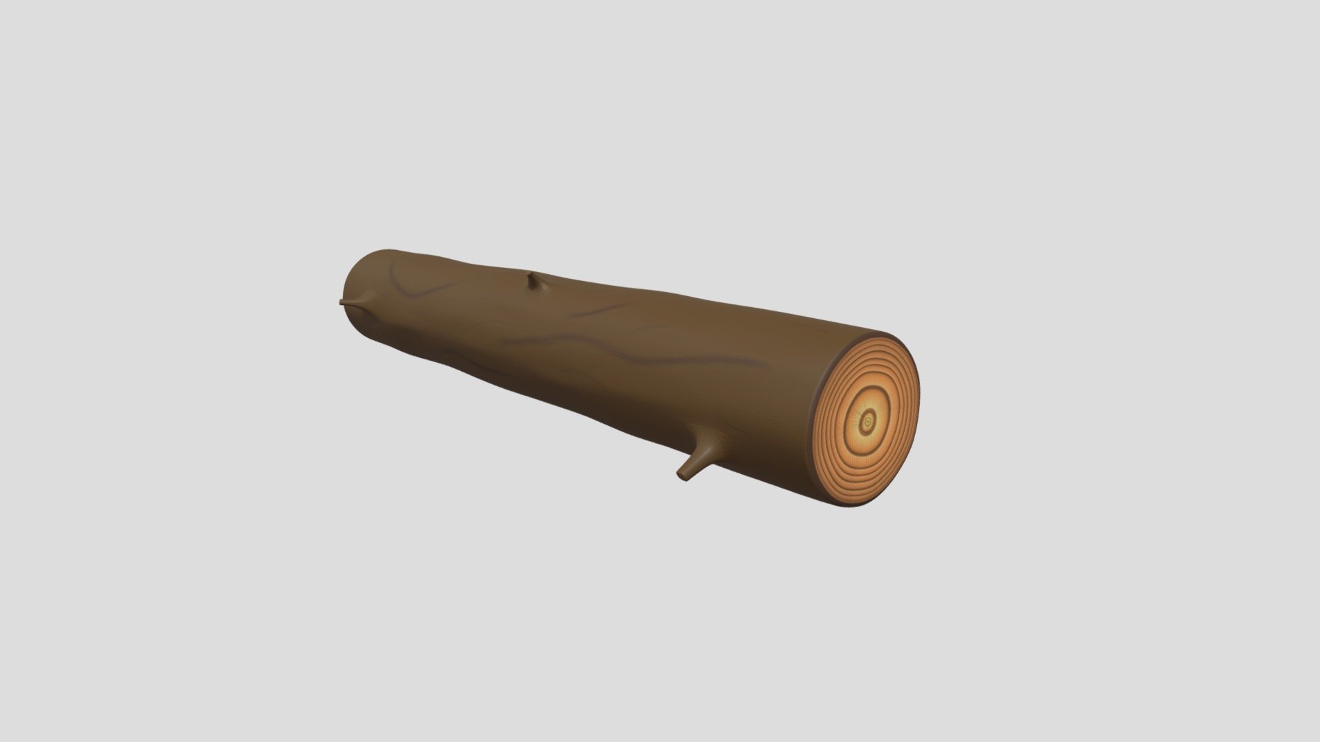 Log 3d model