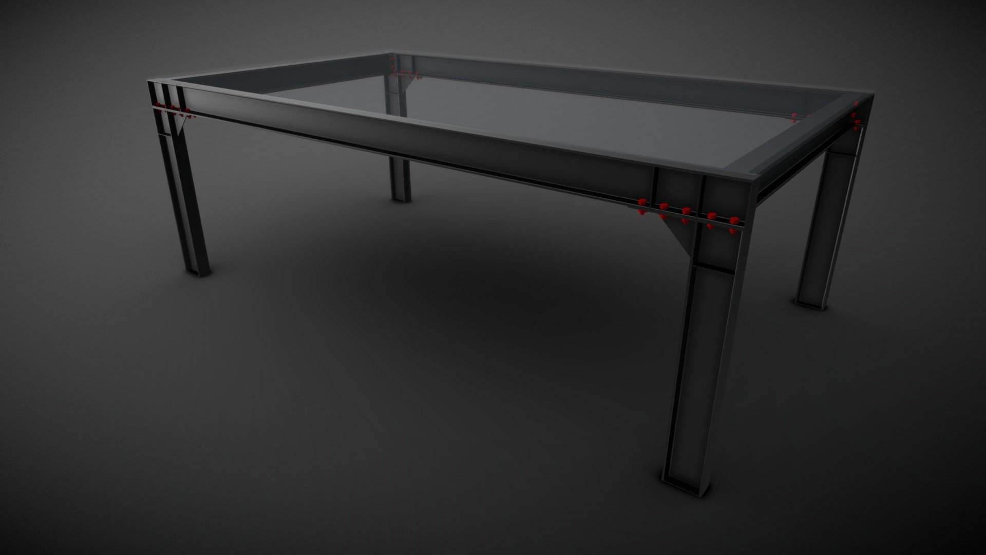 I-BEAM-TABLE 3d model