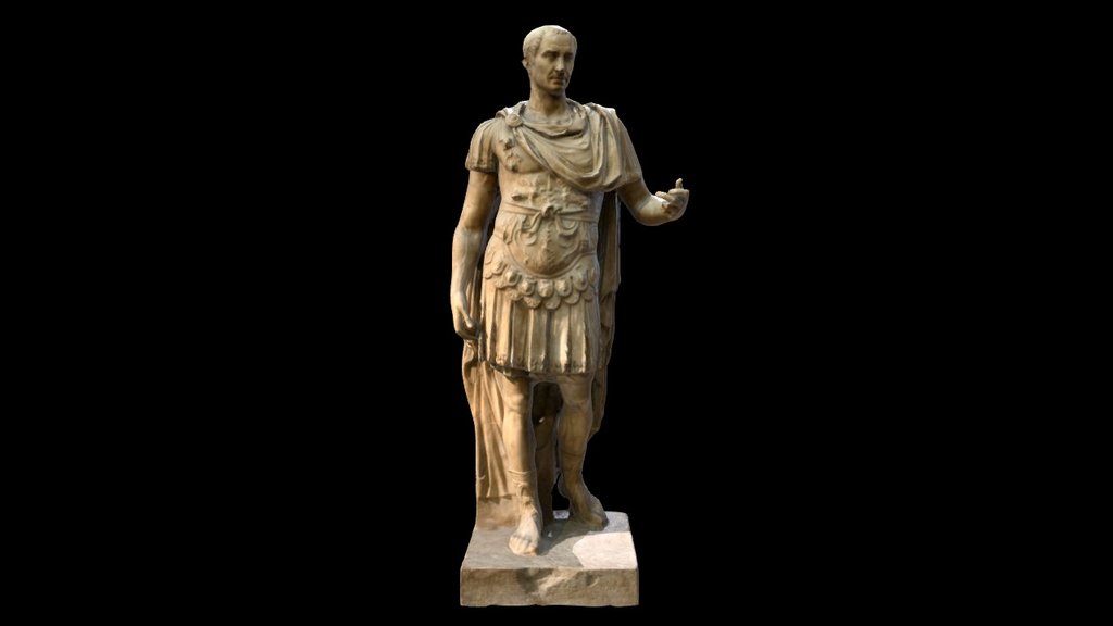 Julius Caesar 3d model