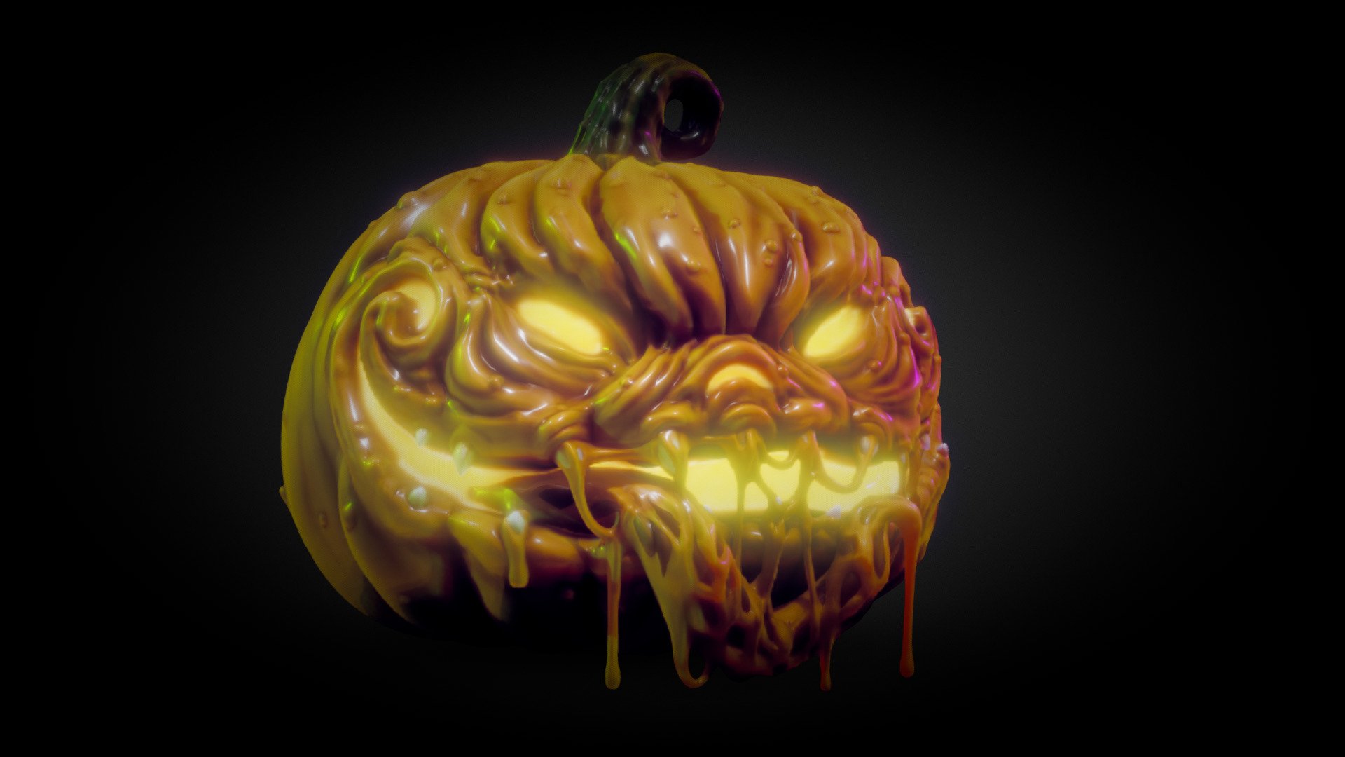 Halloween Pumpkin 3d model