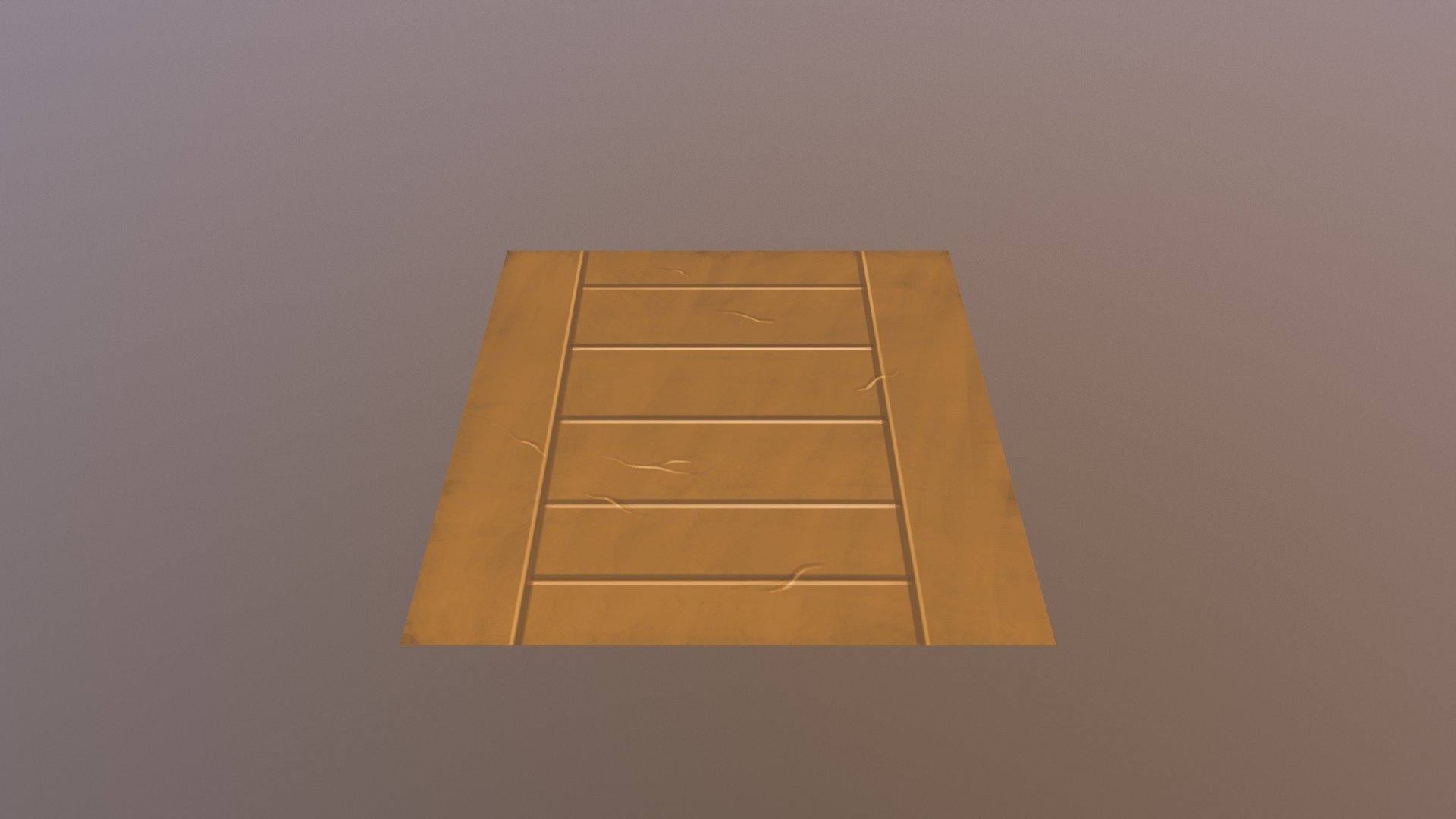 Stone Ramp 3d model