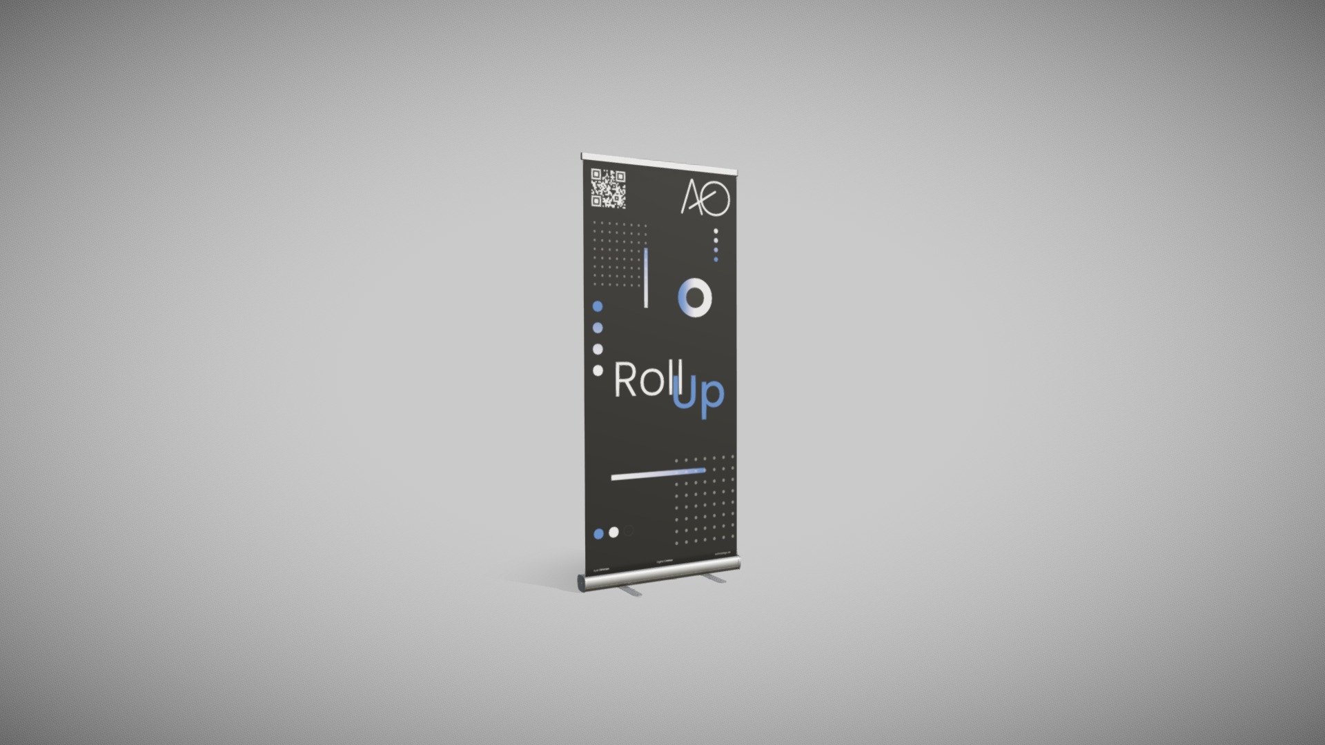 RollUp for Exhibition 3d model