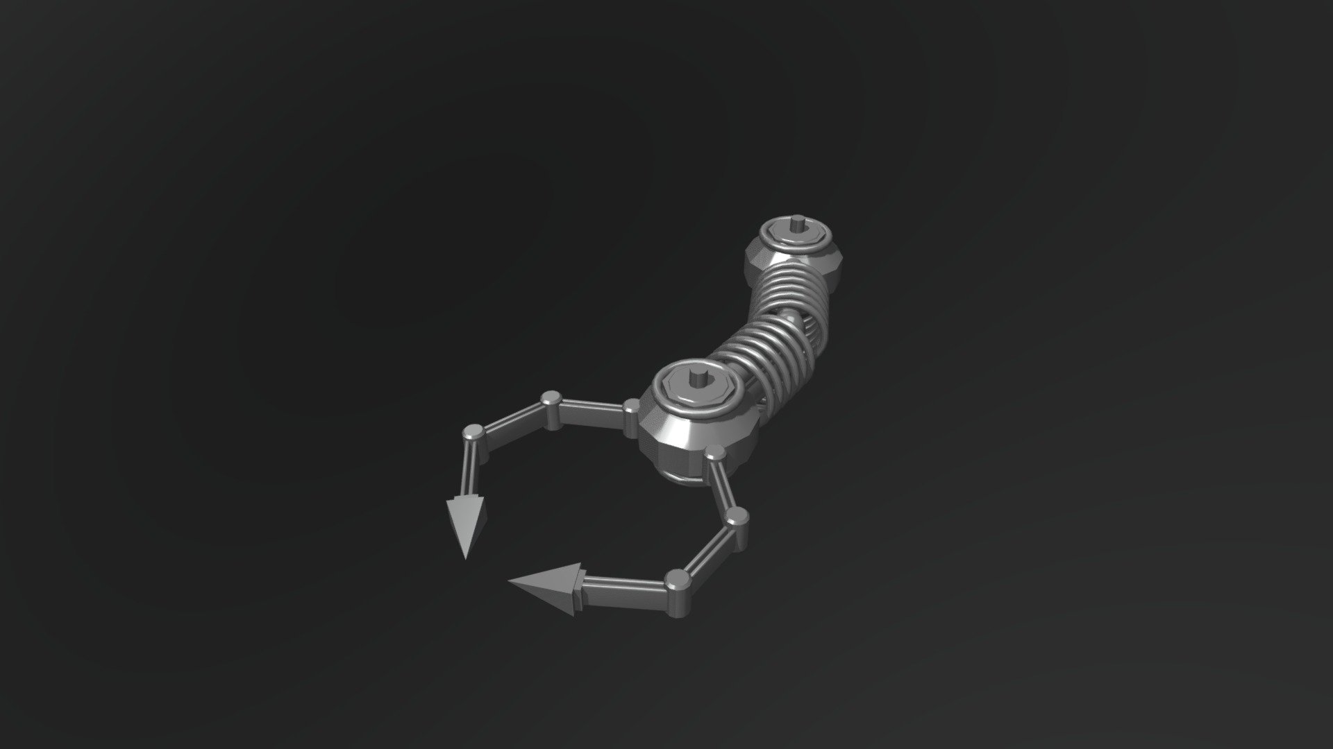 Robotic Claw Hand 3d model