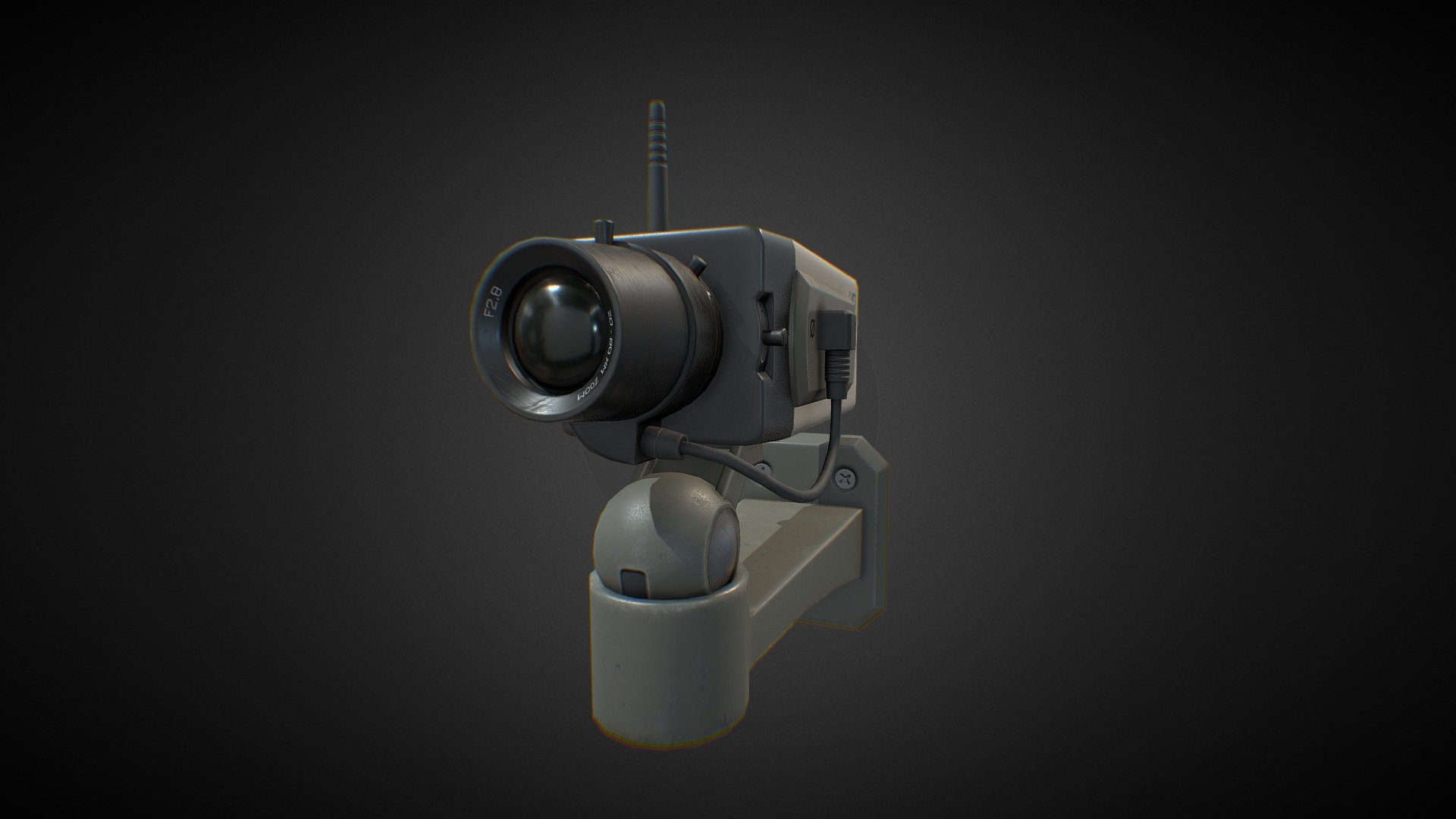 Interior Security Camera 3d model