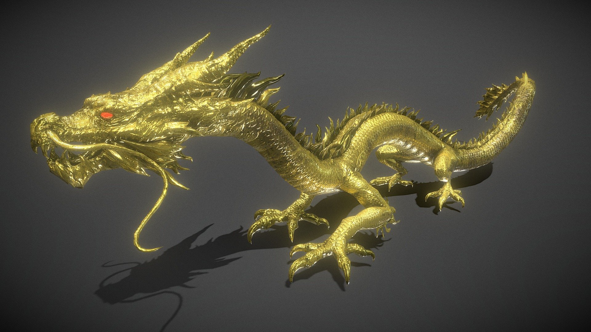 Chinese Dragon 3d model