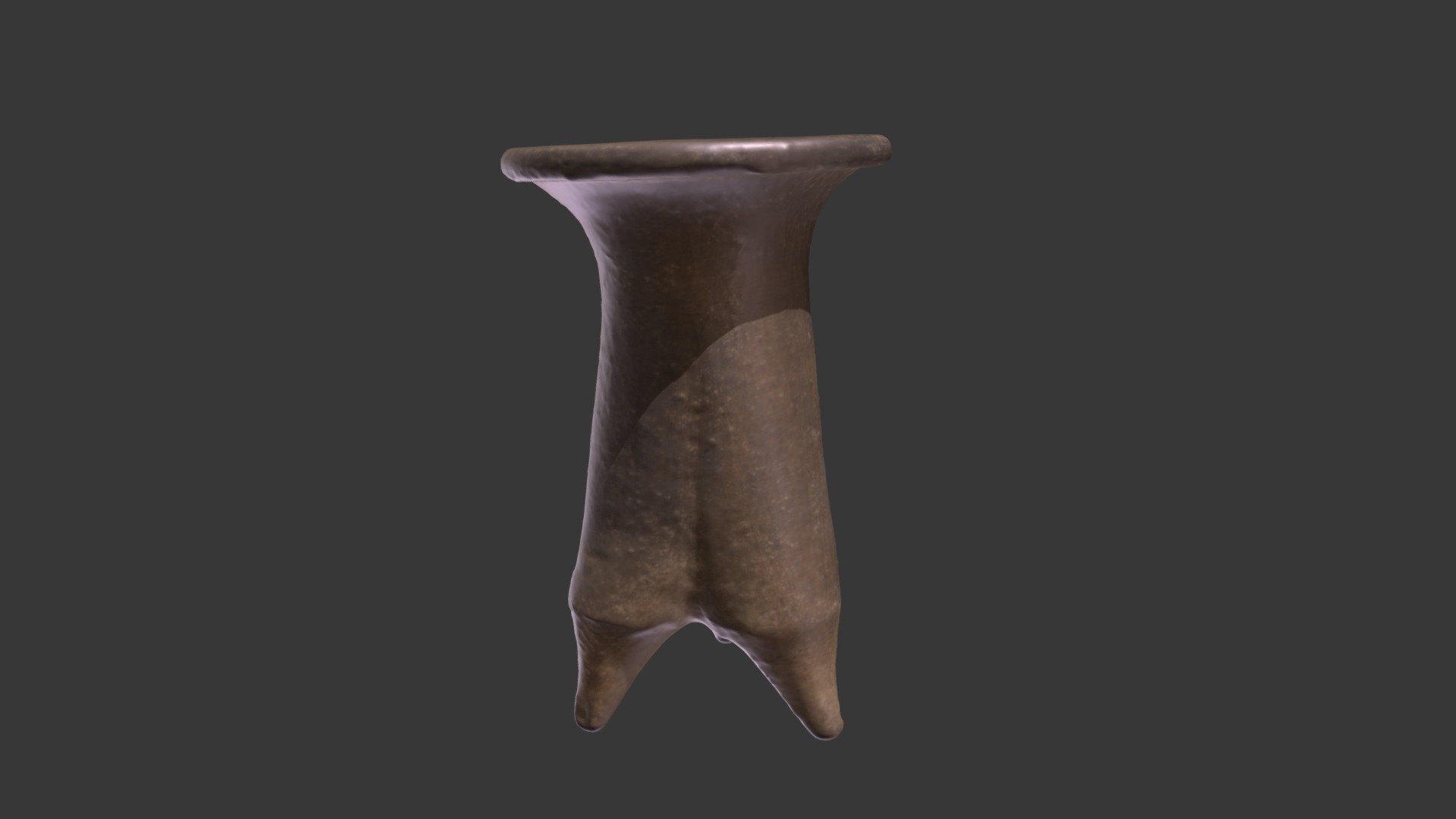 Tripod Vessel 3d model