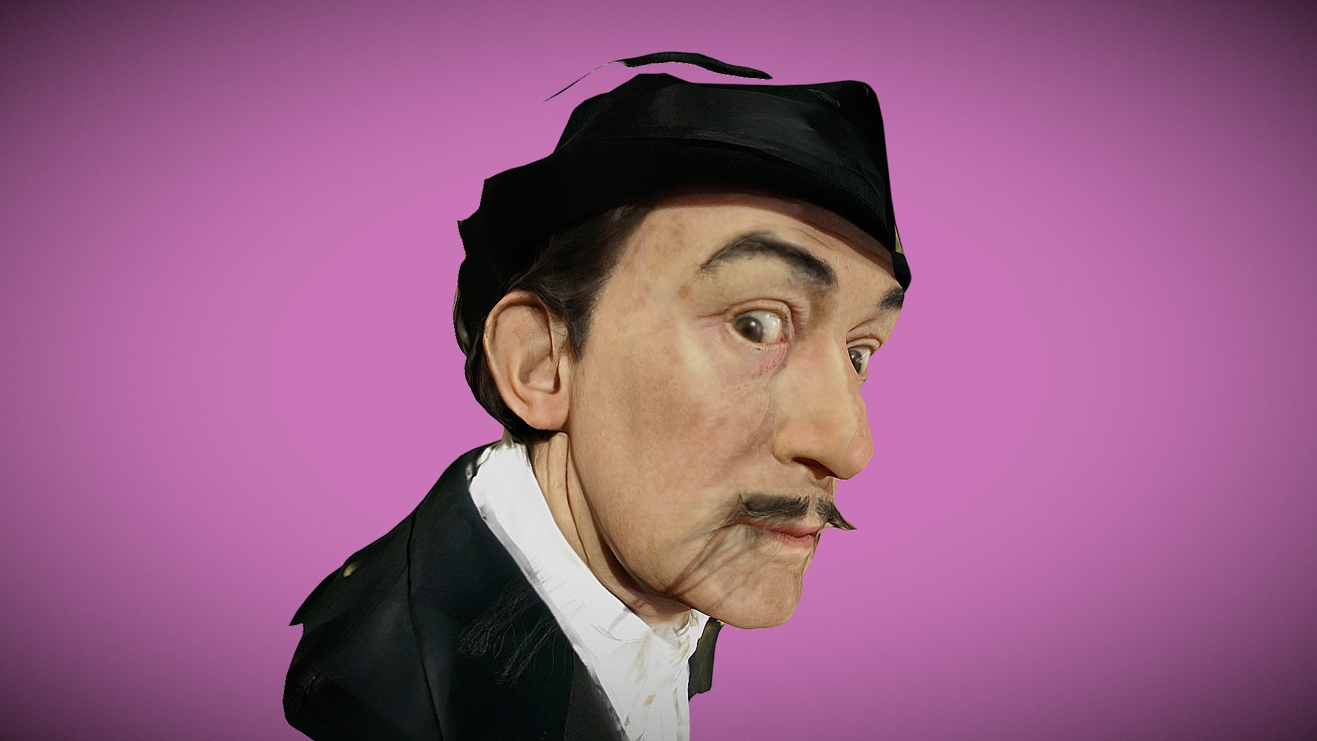 Salvador Dali 3d model