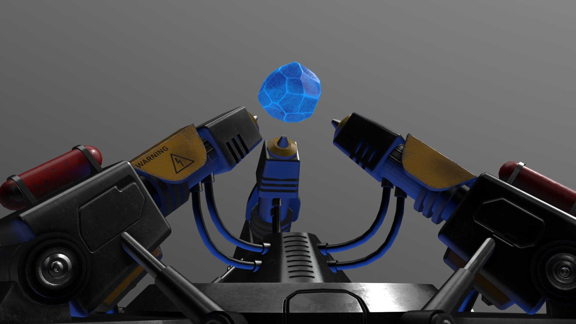 Sci-Fi Energy generator 3d model