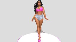 Stylized Nicki Minaj