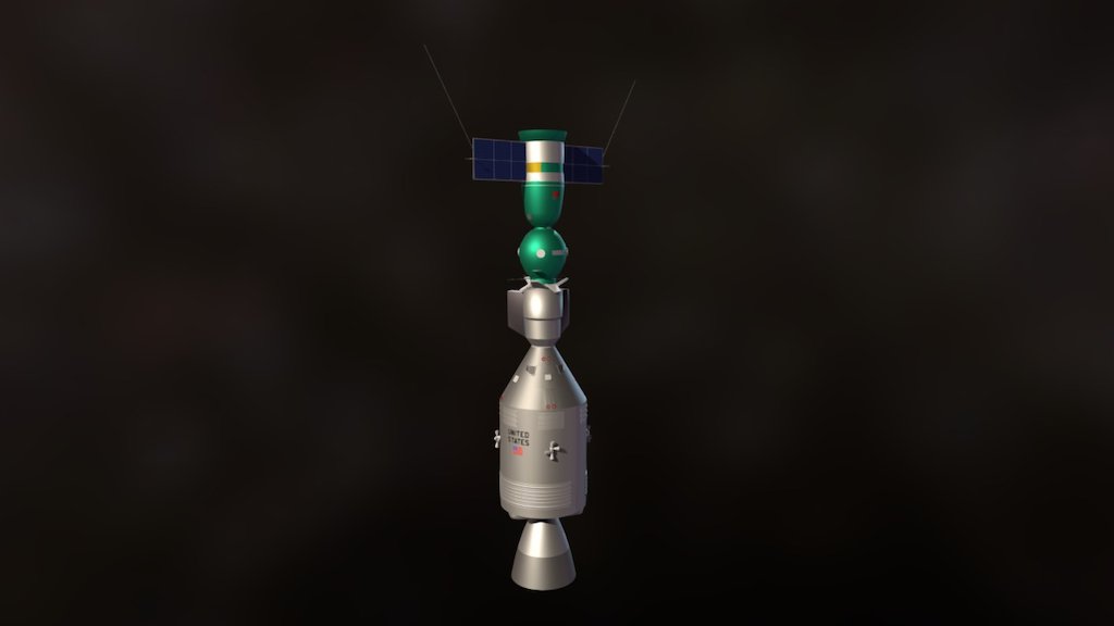 Apollo-Soyuz Test Project 3d model