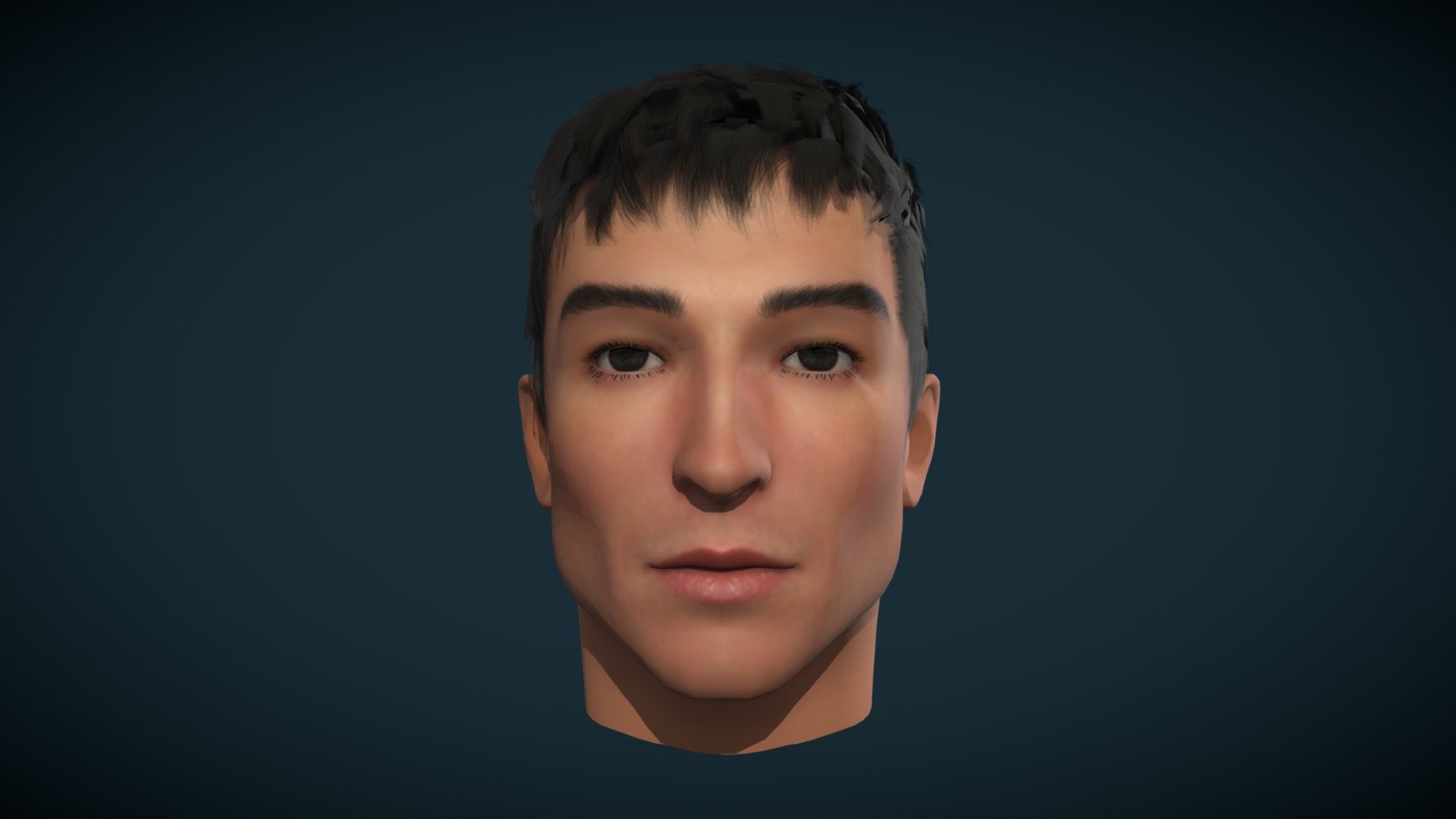 Ezra Miller The Flash 3d model