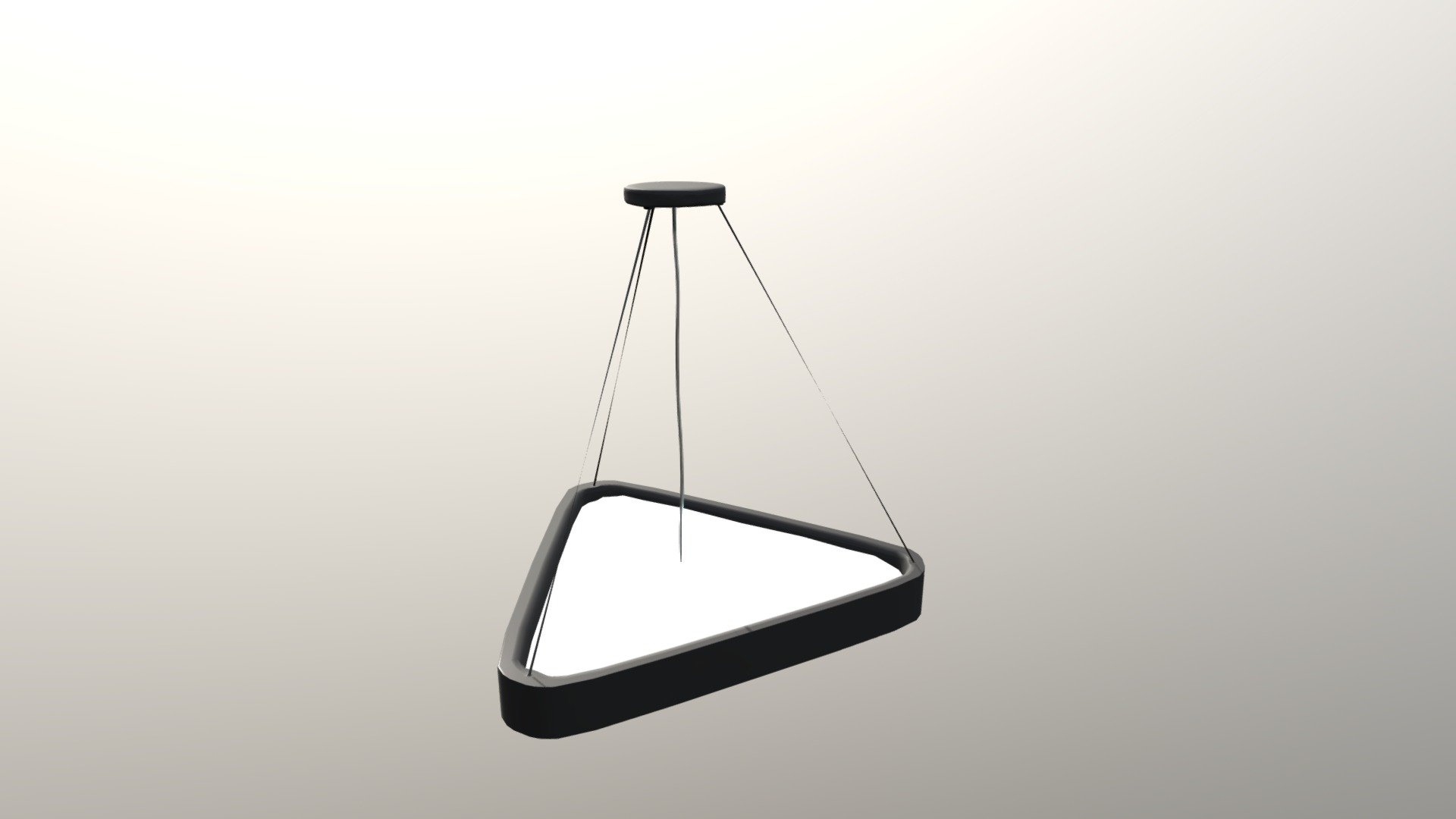 Hanging Scifi Light 3d model