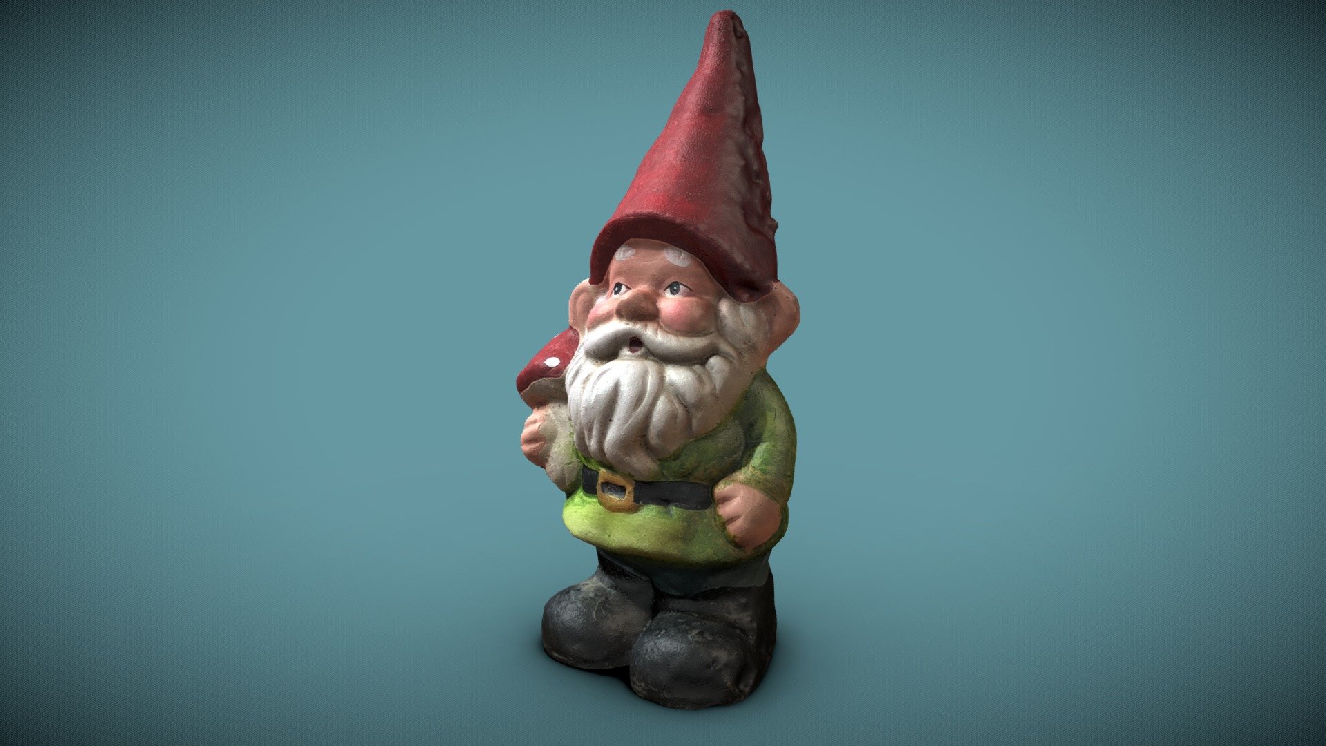 Garden dwarf 3d model