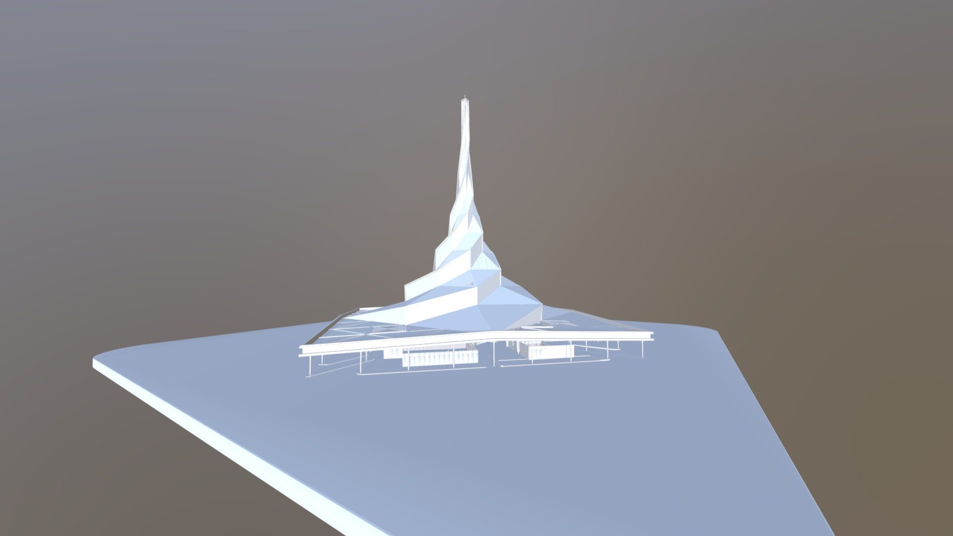 Innovation Center 3d model