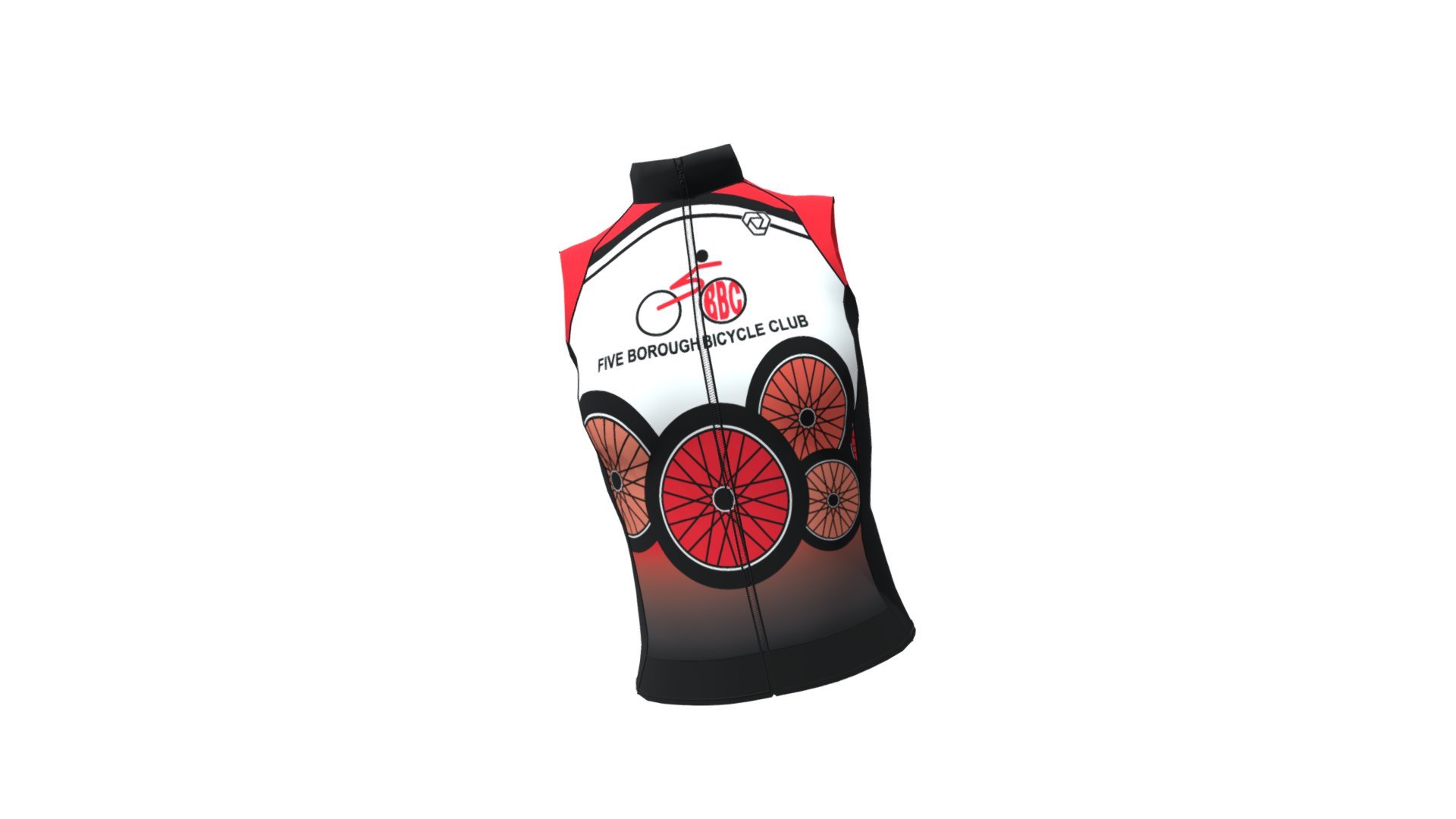 5 Boro Bicycle Club 2018 jersey NS 3d model