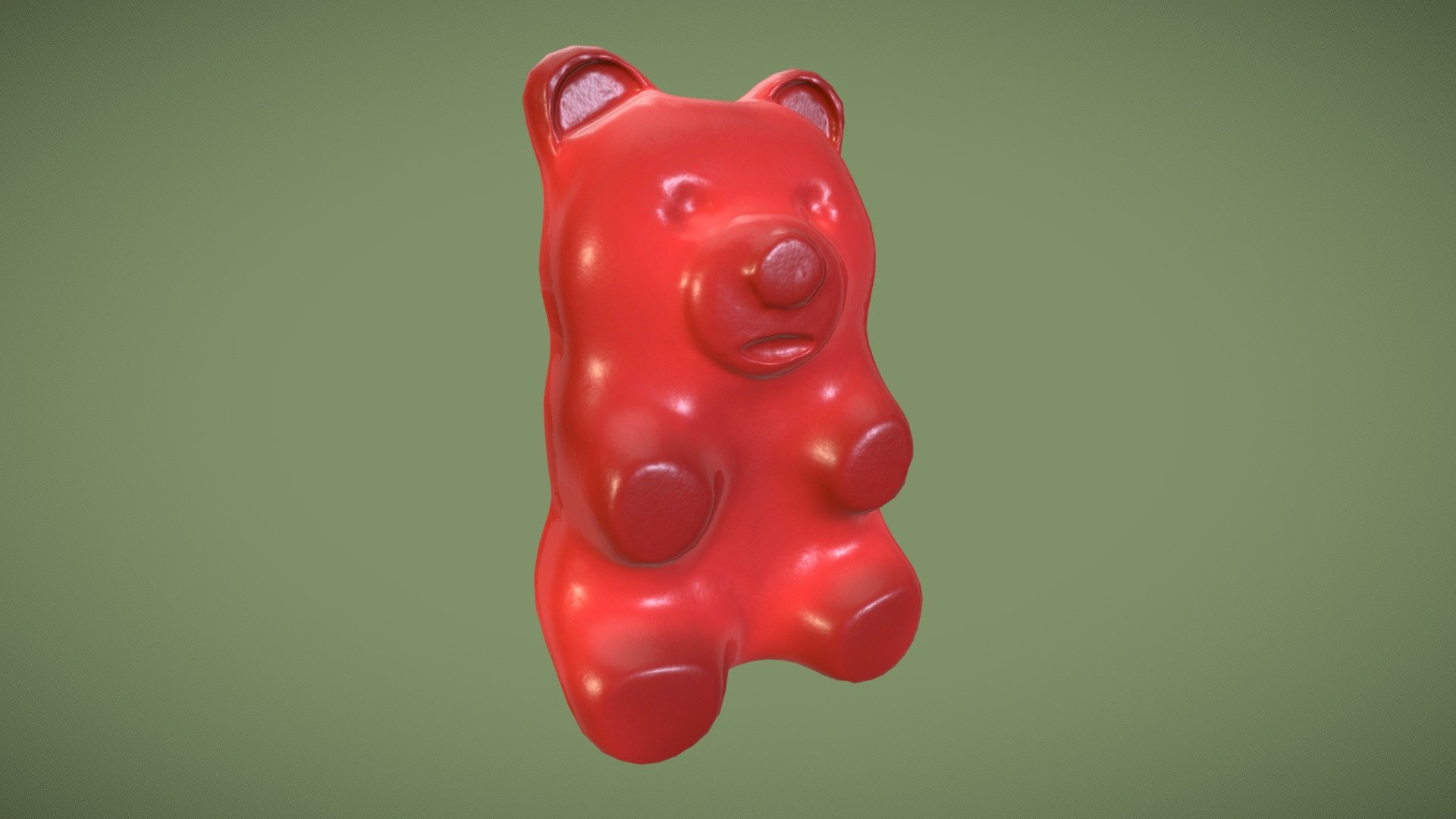 Gummy Bear 3d model