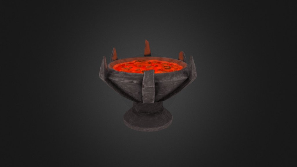 Lava Vase 3d model