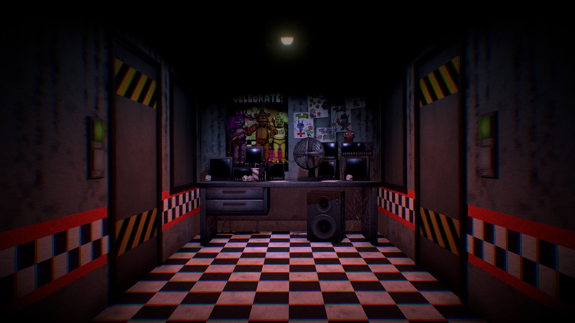 Five Nights at Freddys Office 3d model